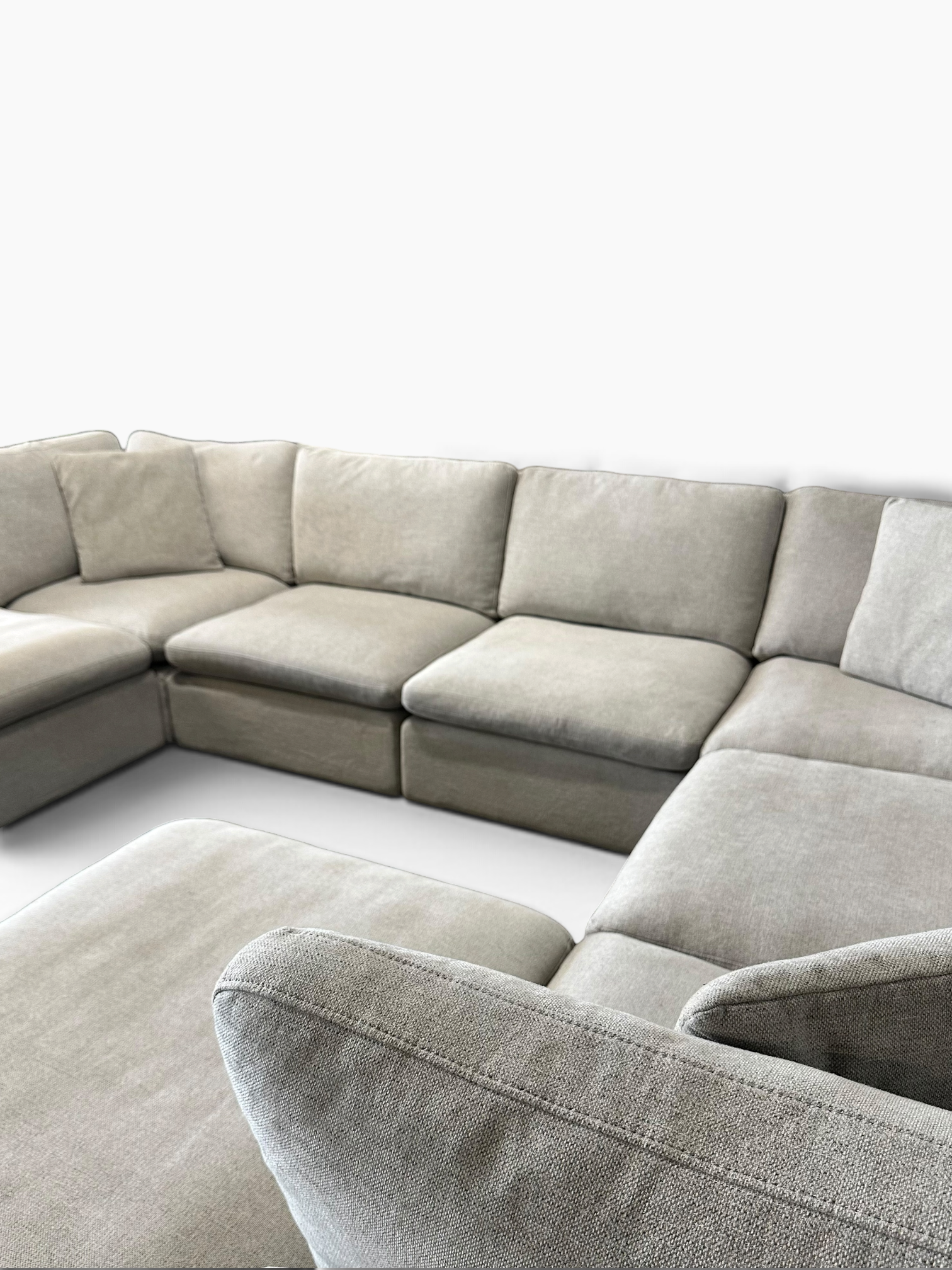 Modular 8-Piece Sectional Cloud Couch