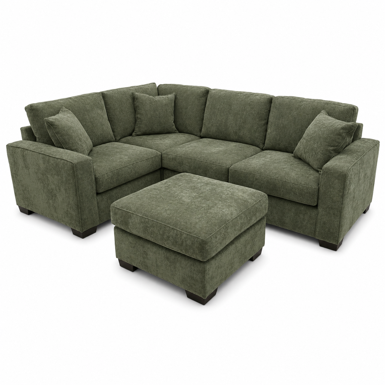 Alton 4 Pc Sectional with Ottoman