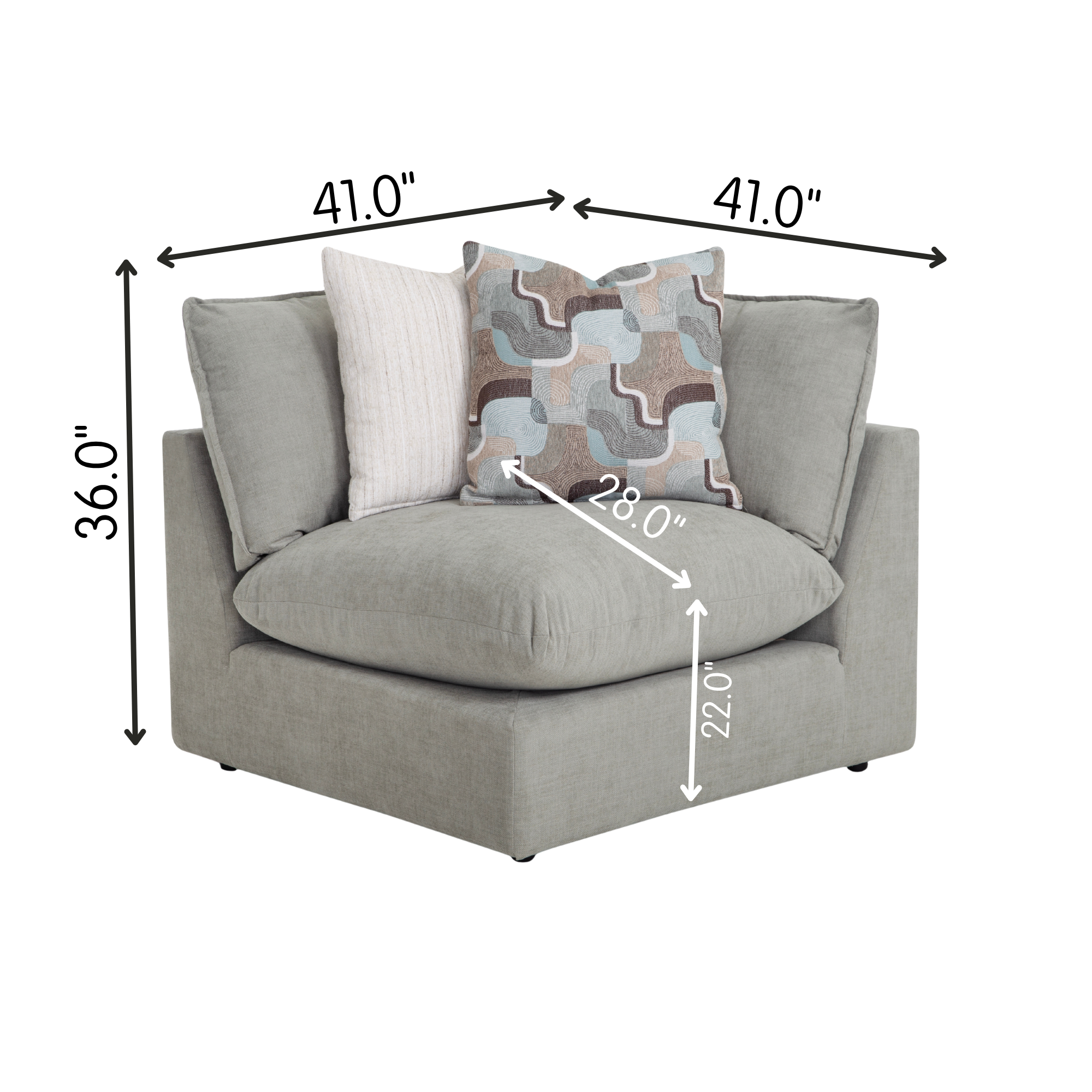 Willow Modular Corner Chair
