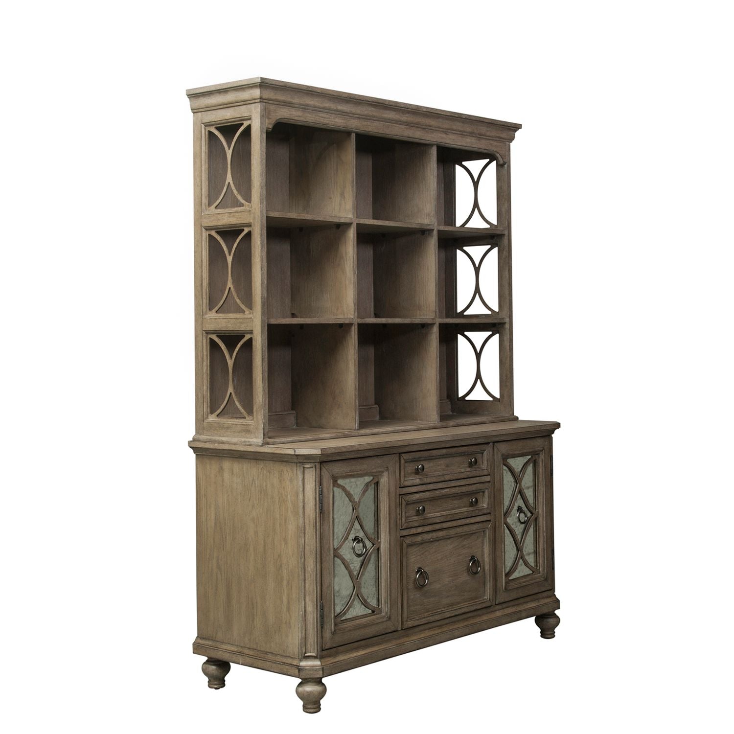 Credenza & Hutch Set