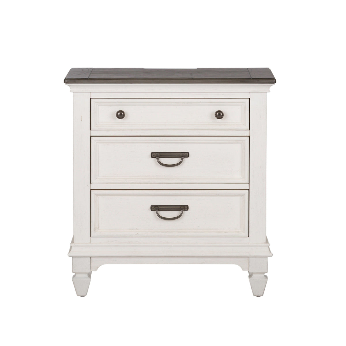 Allyson Park Nightstand with Charging Station
