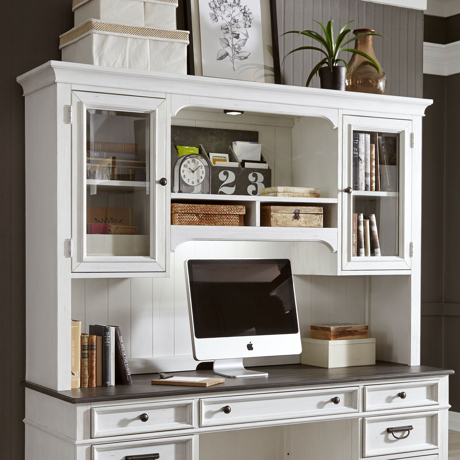 Jr. Executive Credenza Hutch