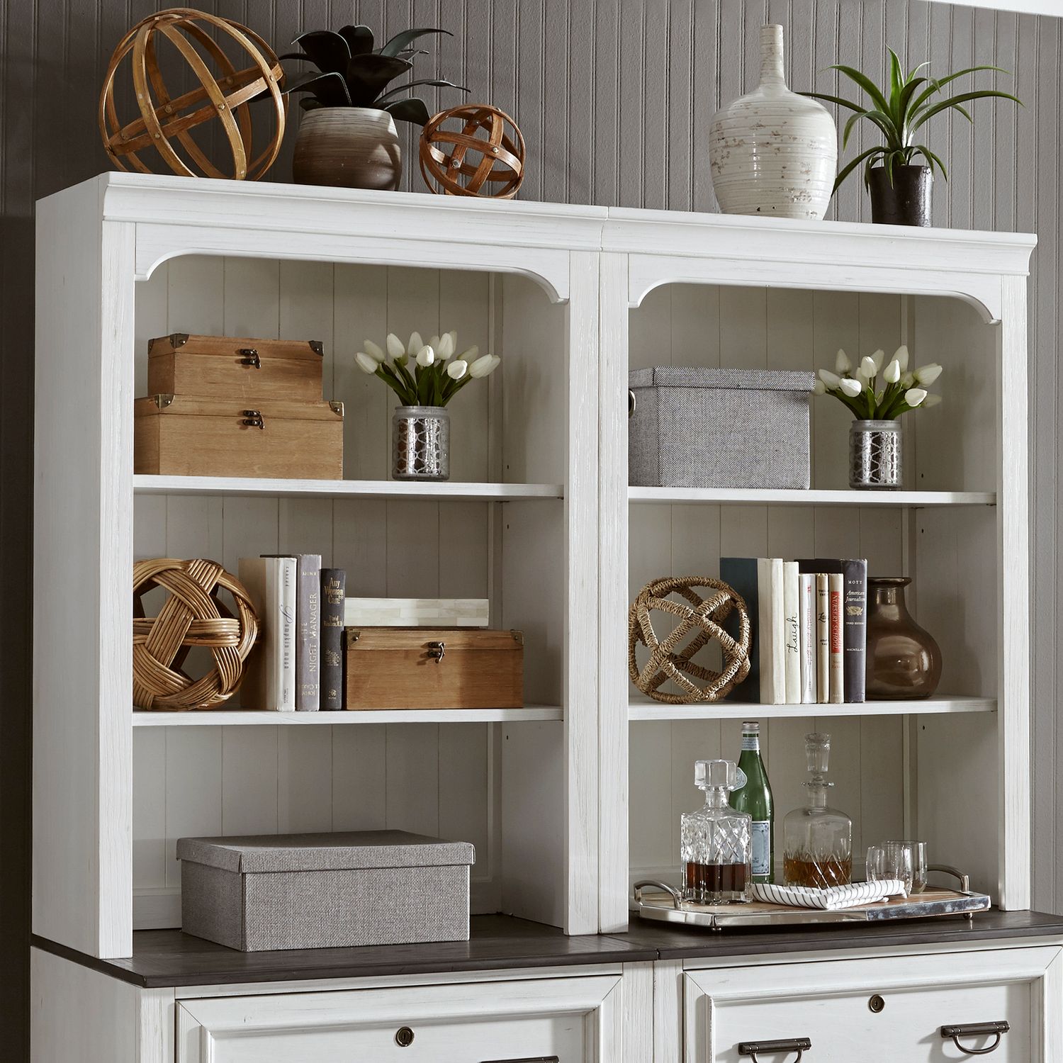 Bunching Lateral File Hutch