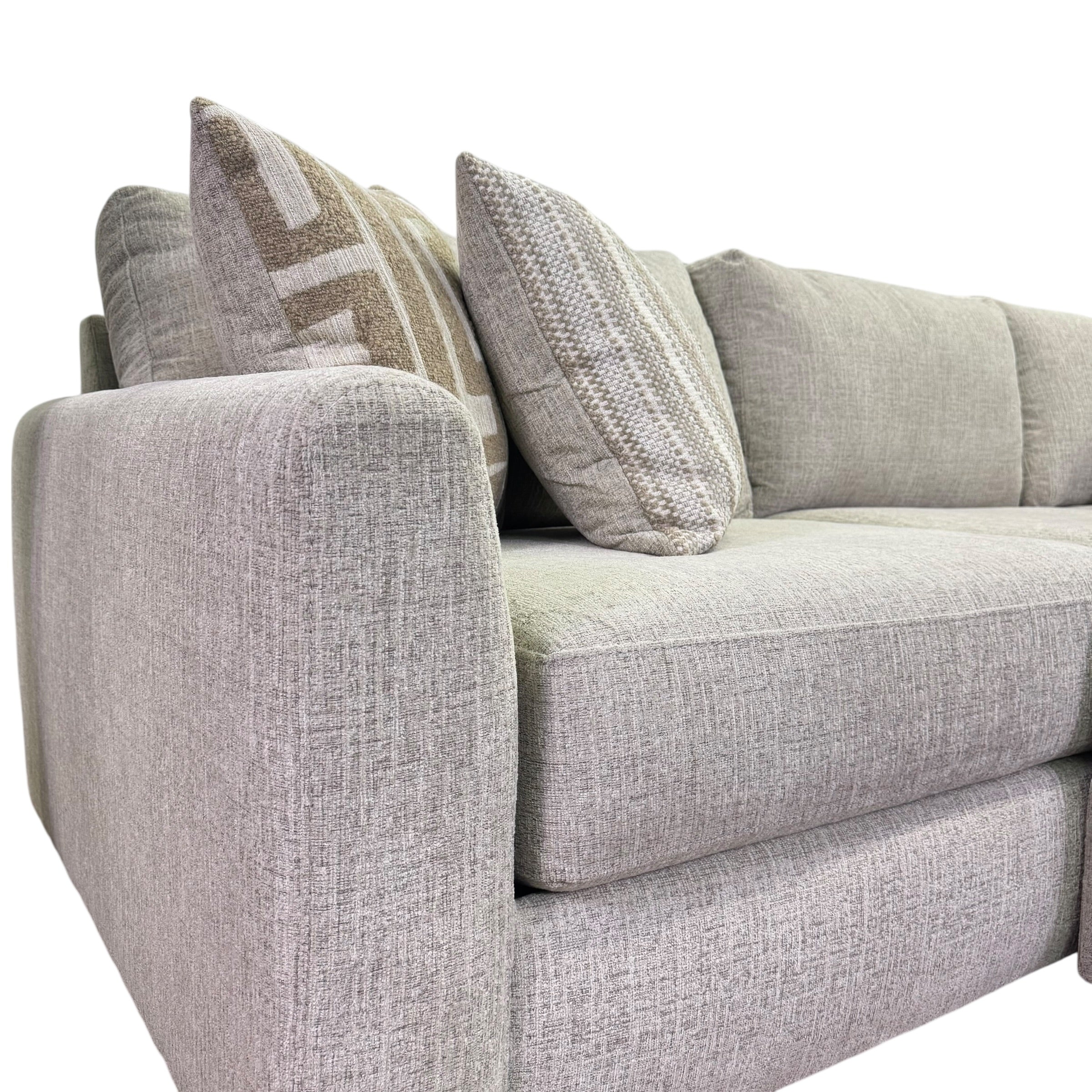 Marlow Modular 5 Piece Sectional in Cream