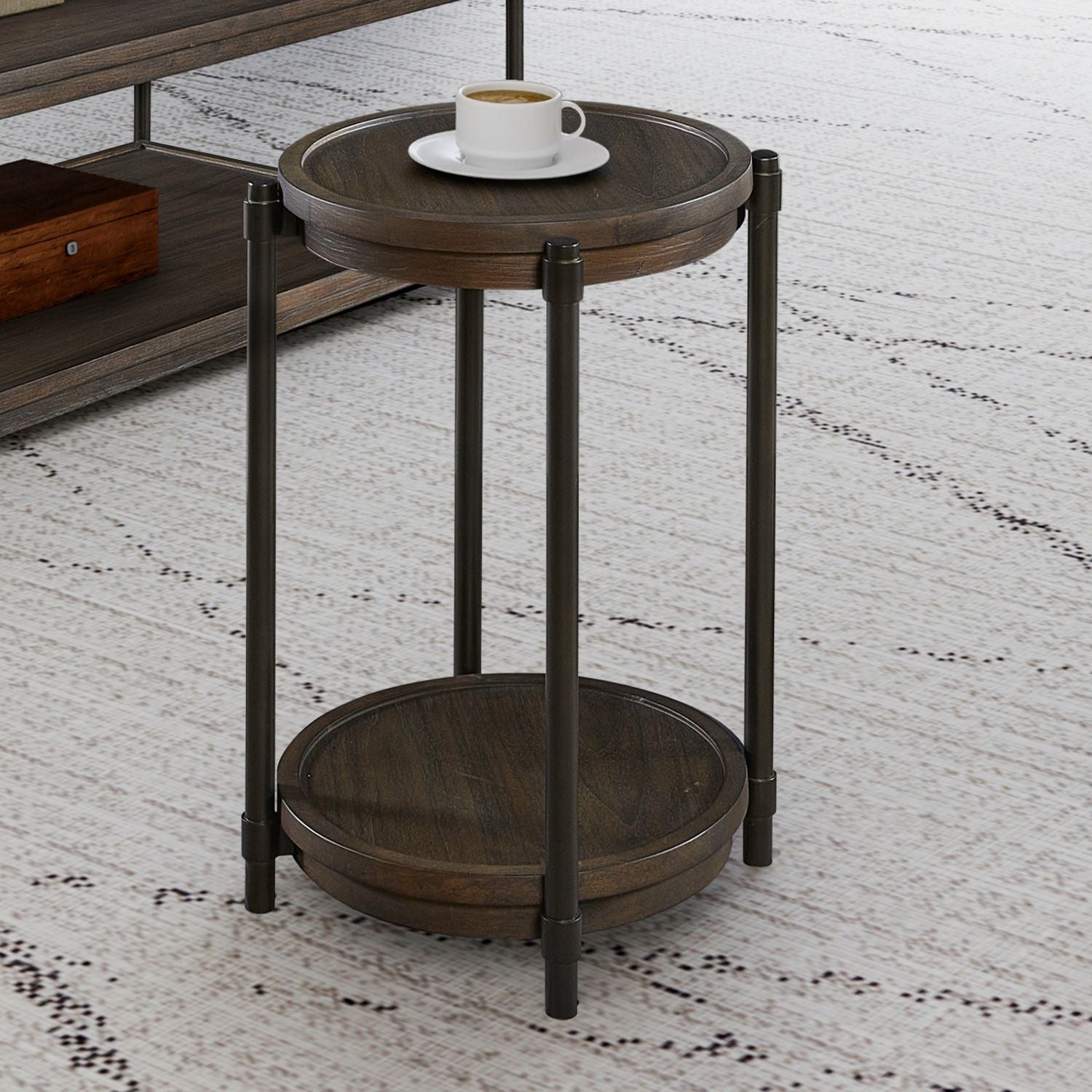 Round Chairside Table