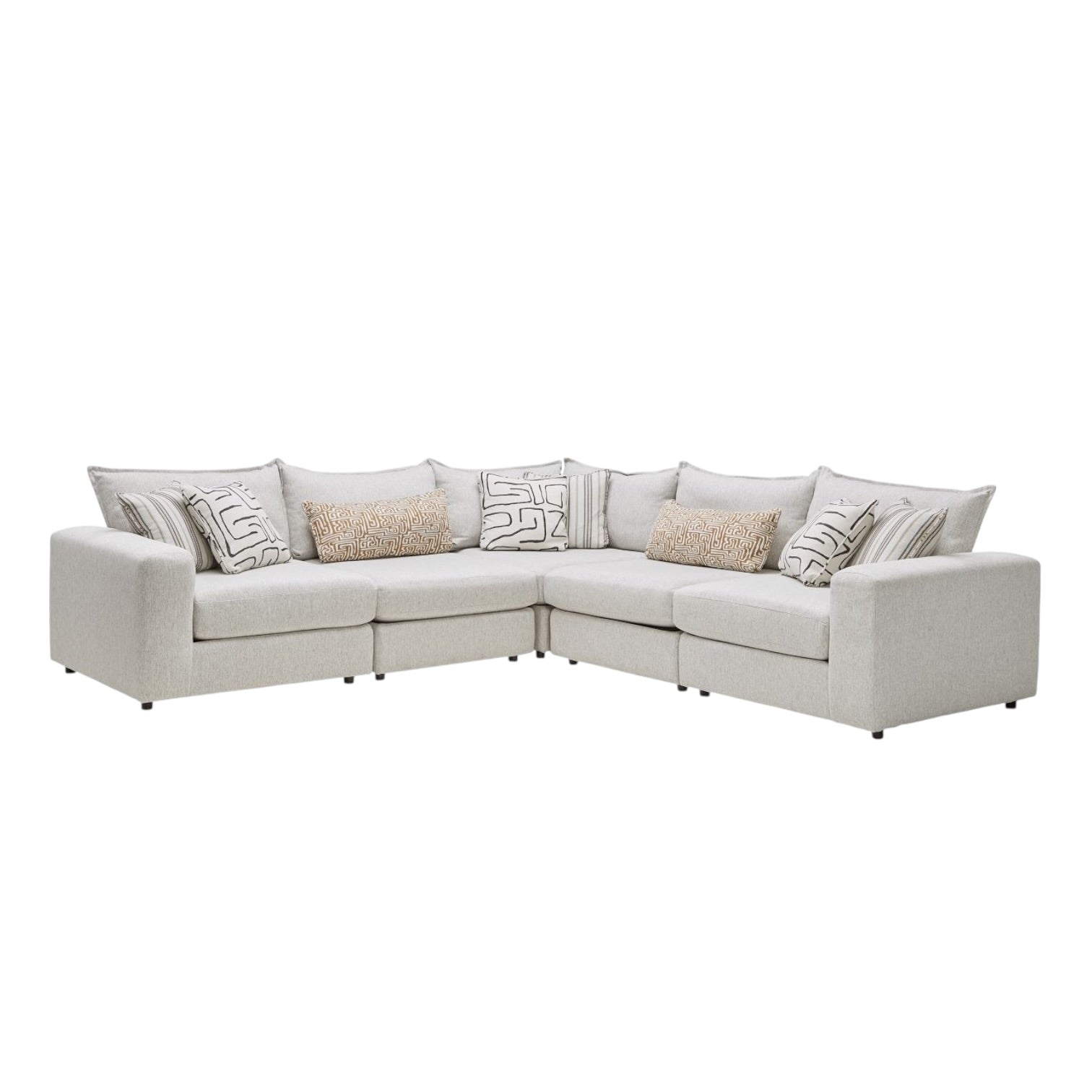 Summit Modular 5 Piece Sectional