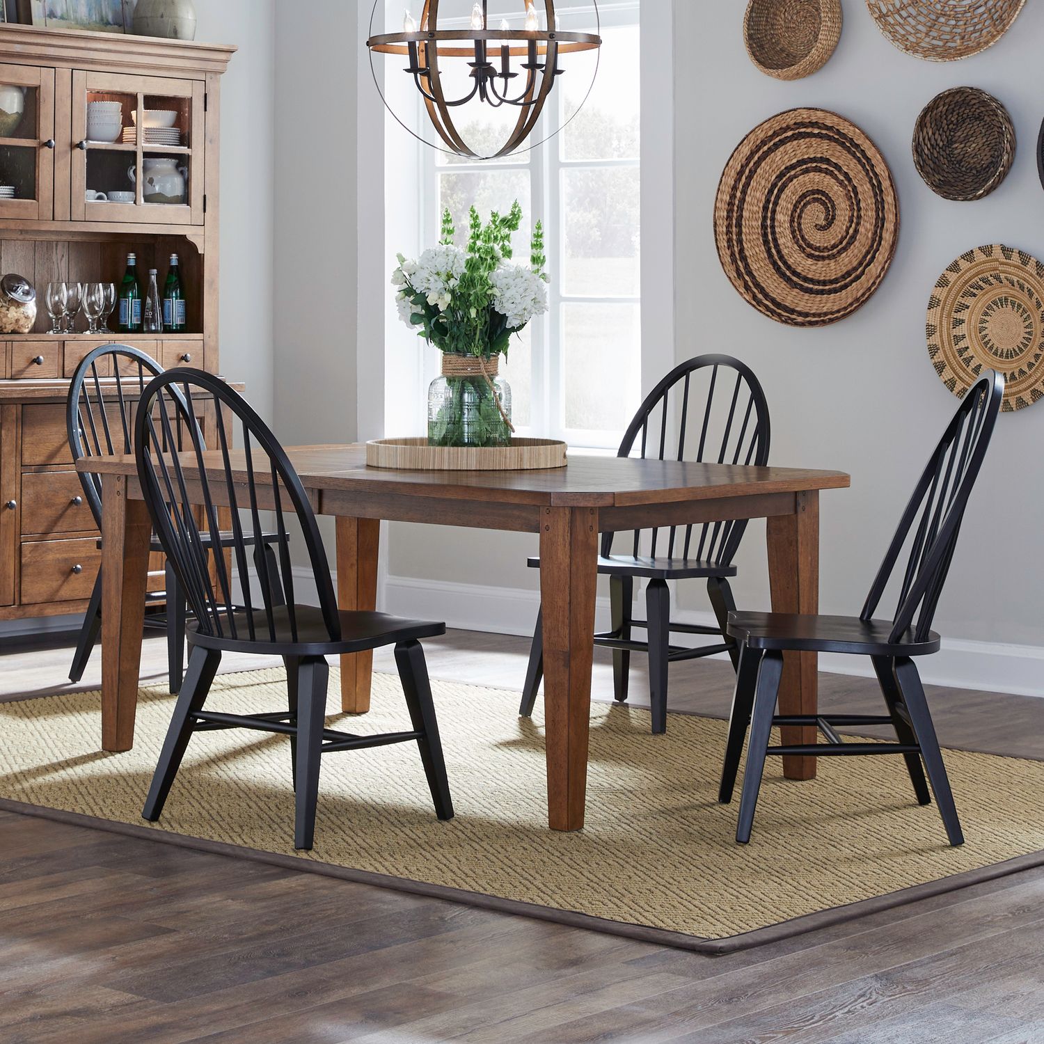5 Piece Rectangular Table Set