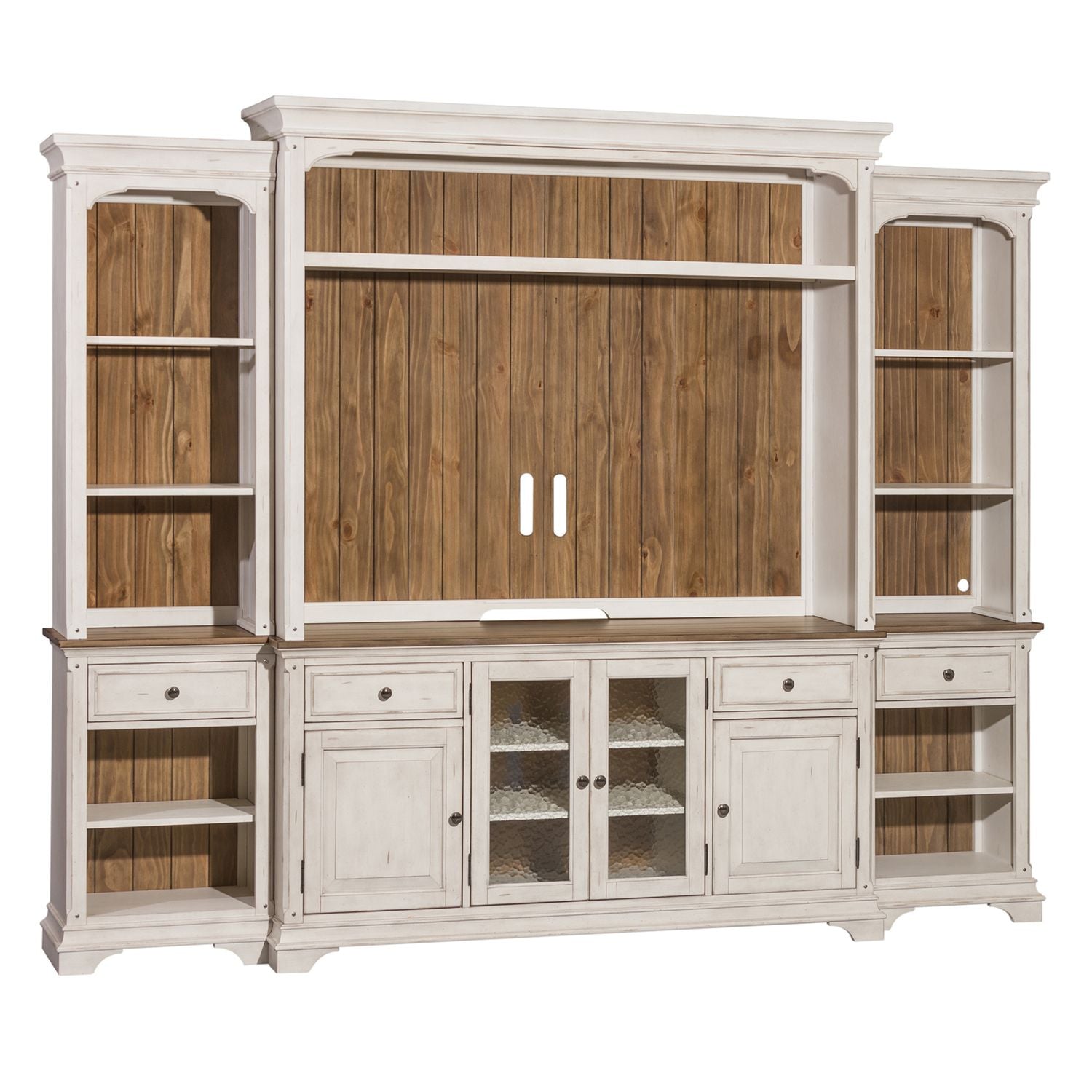 Entertainment Center with Piers