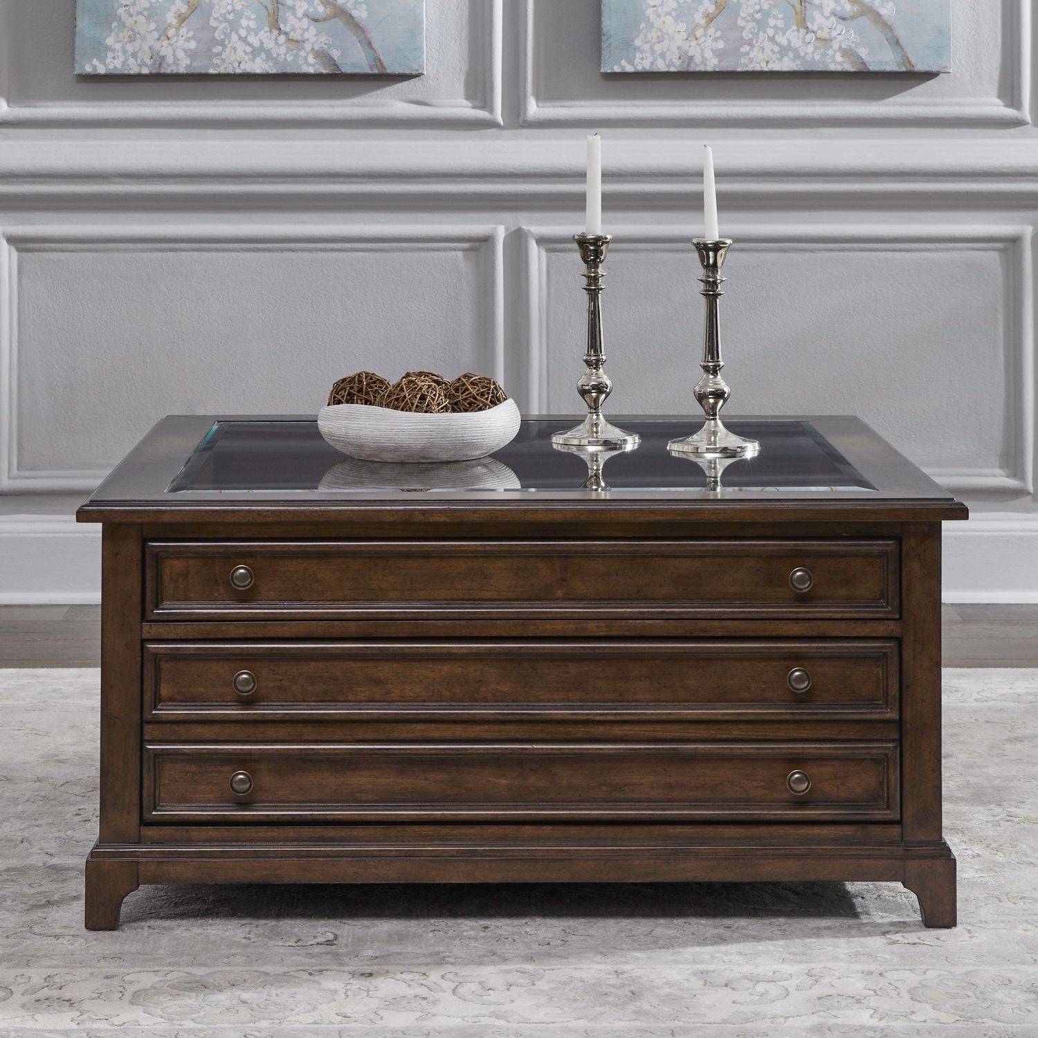 Square Collector Cocktail Table