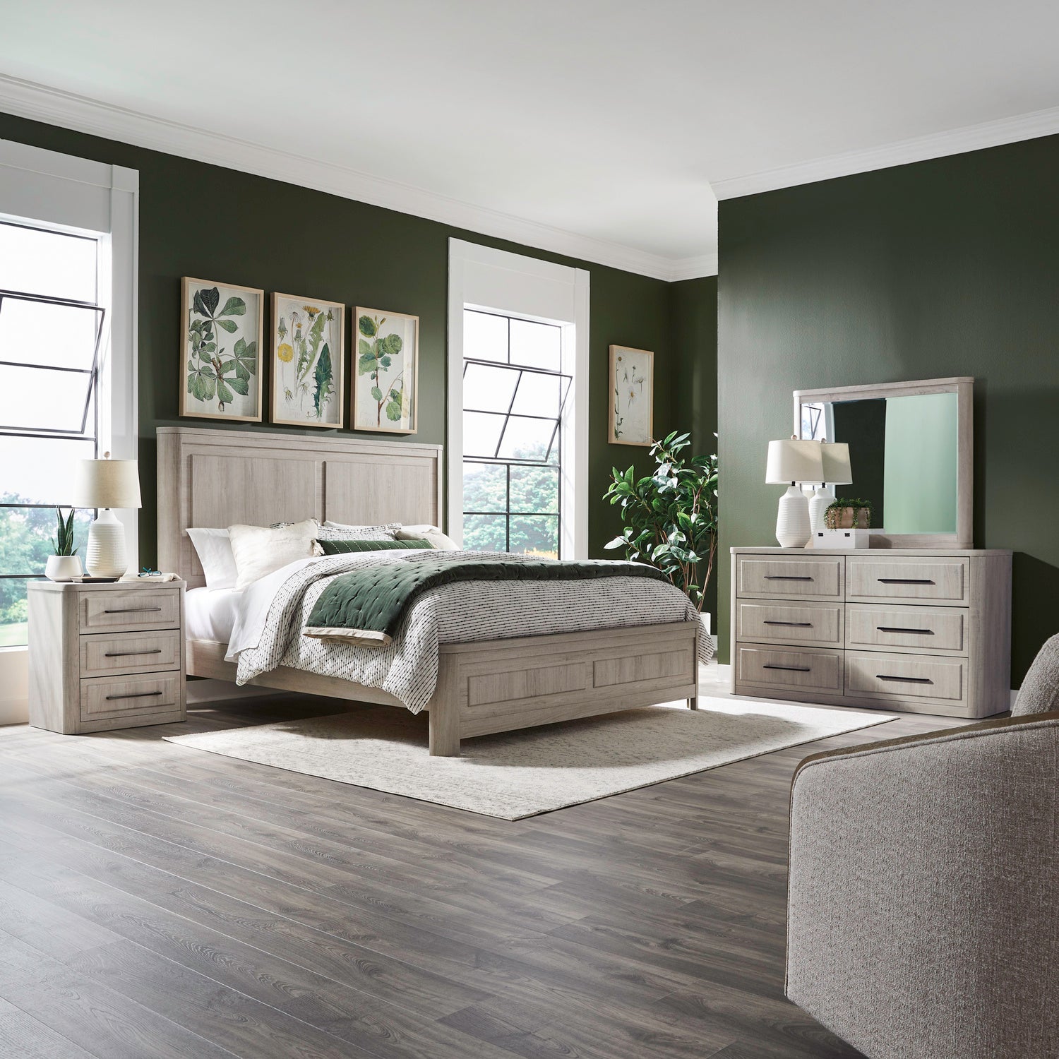 Modern Play 4-Piece Panel Bedroom Set