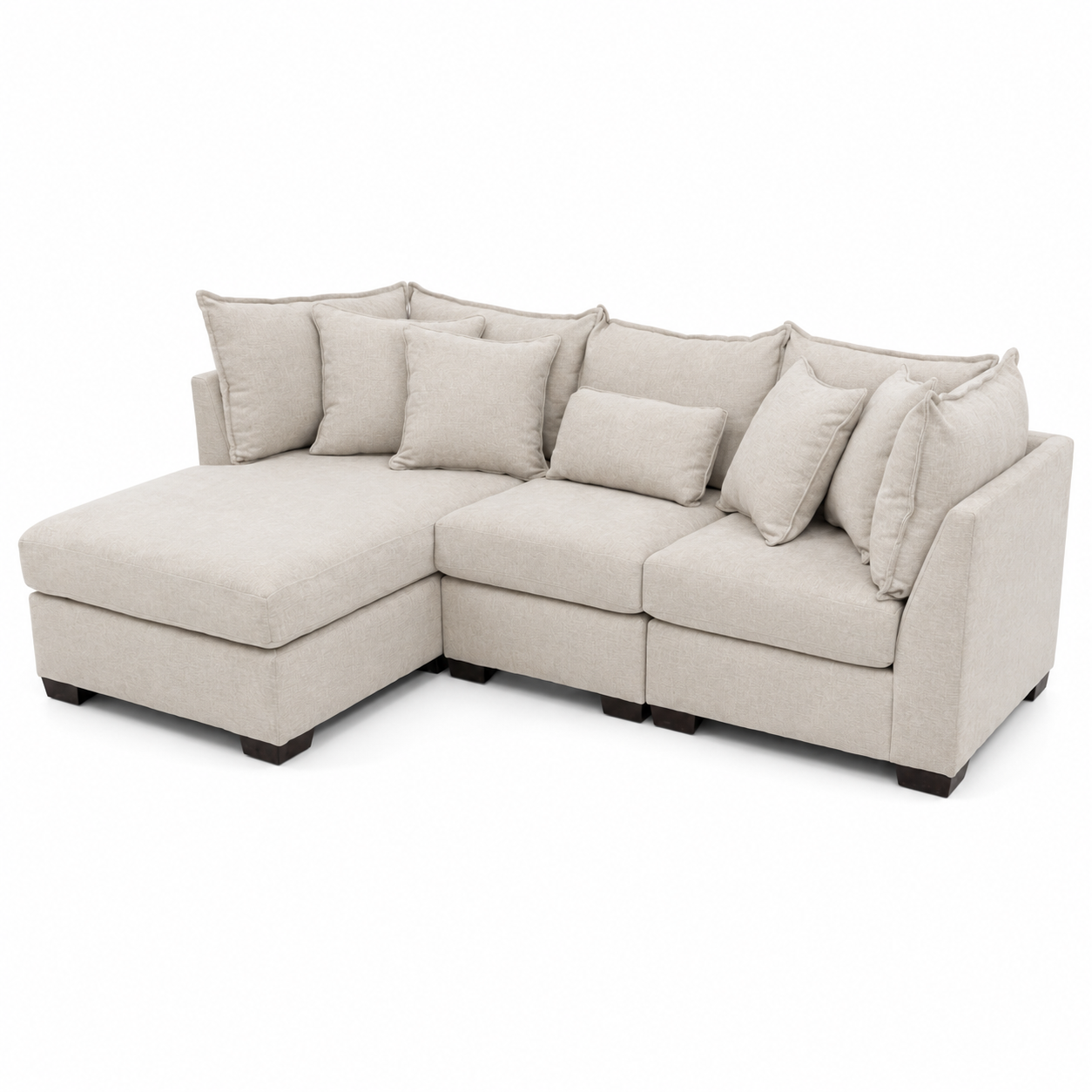 Alina 3 Pc Left Chaise Sectional