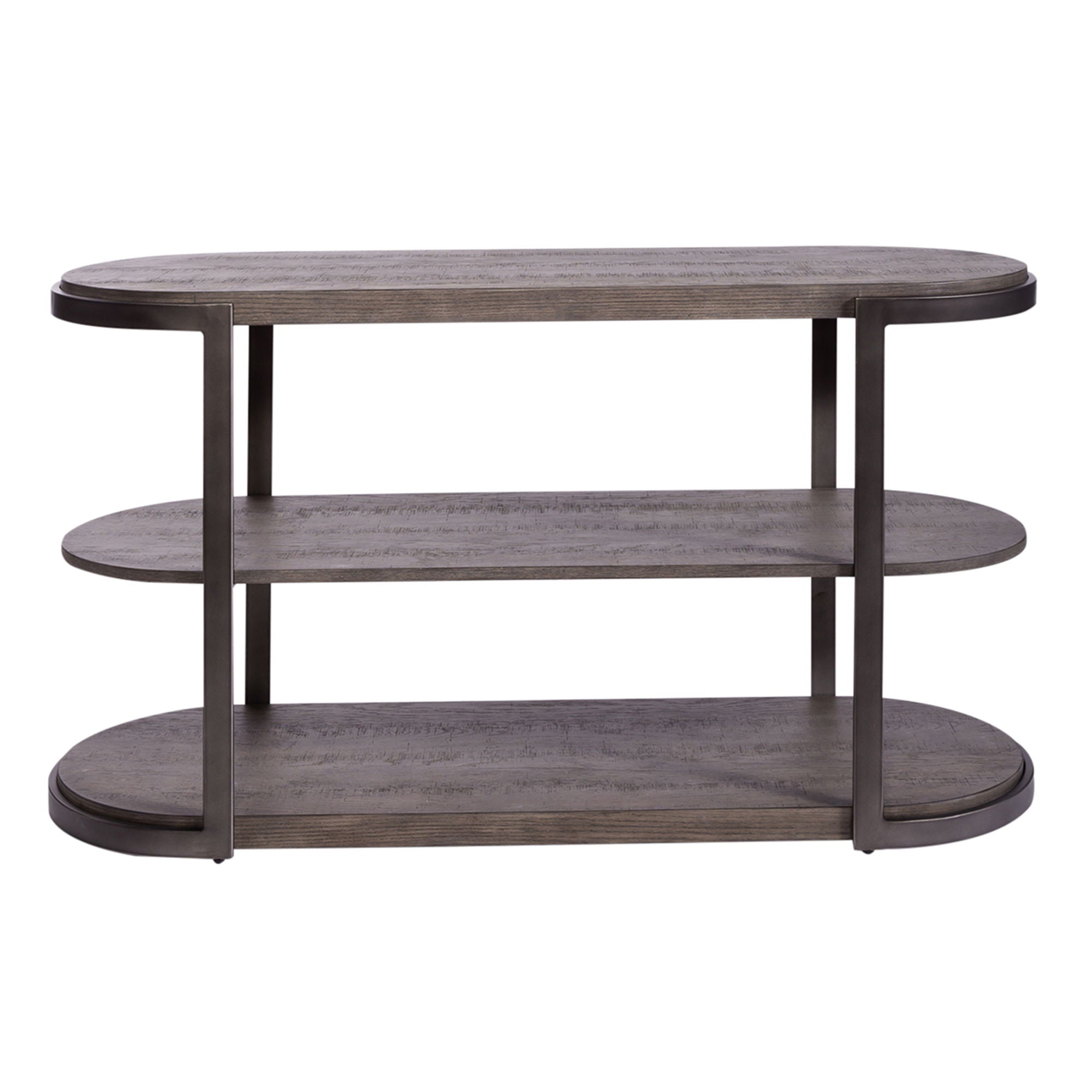 Modern View - Sofa Table - Gauntlet Gray