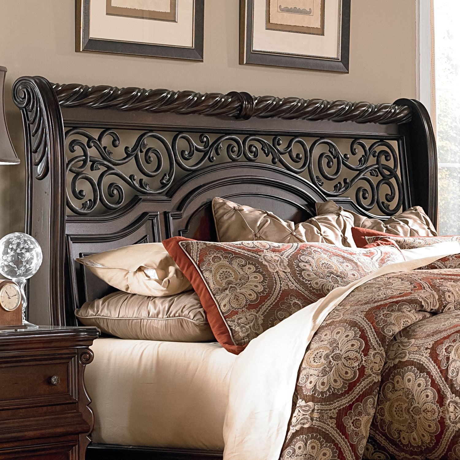 Queen Sleigh Headboard