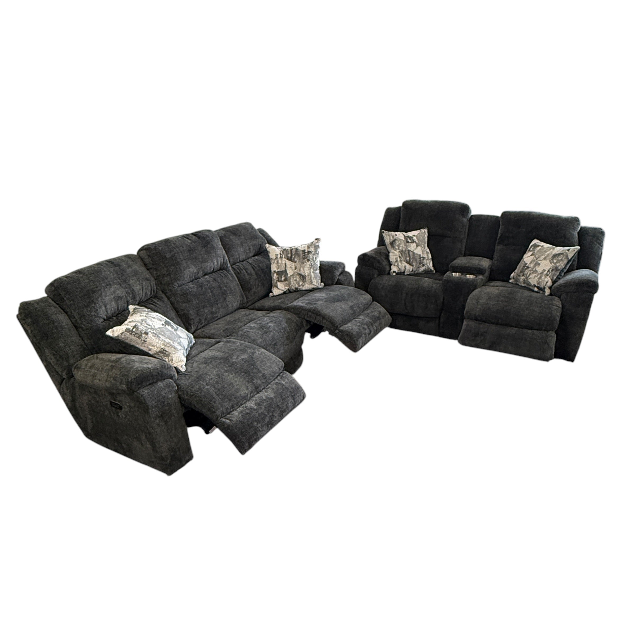 Heston Sofa and Loveseat Recliner Set