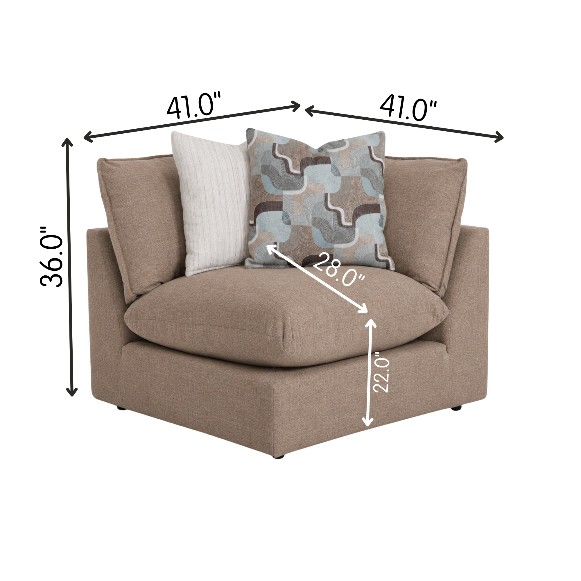 Willow Modular Corner Chair