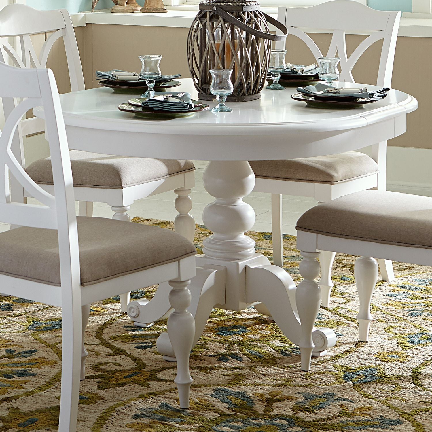 Round Pedestal Table Base