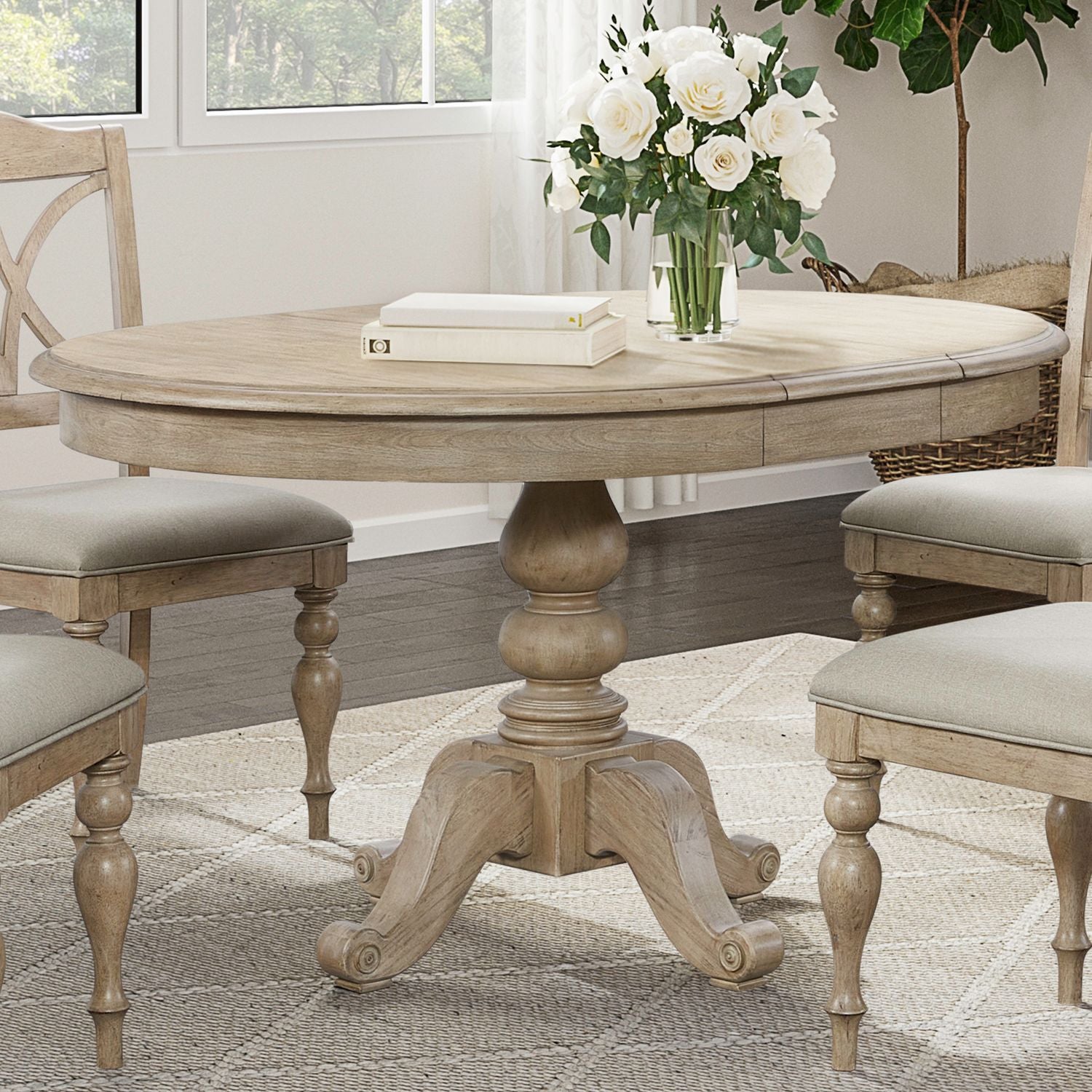 Round Pedestal Table Top