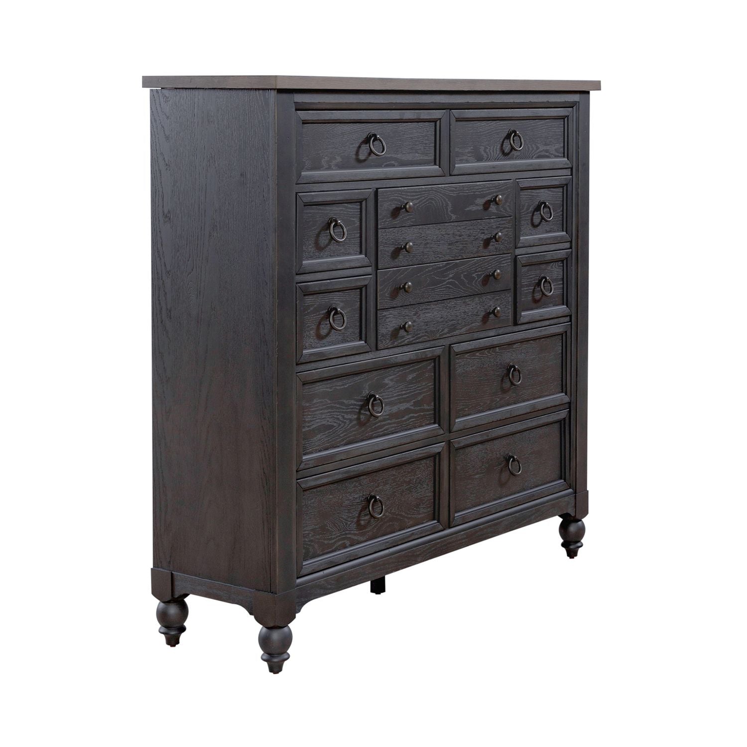 12 Drawer Chesser - Black