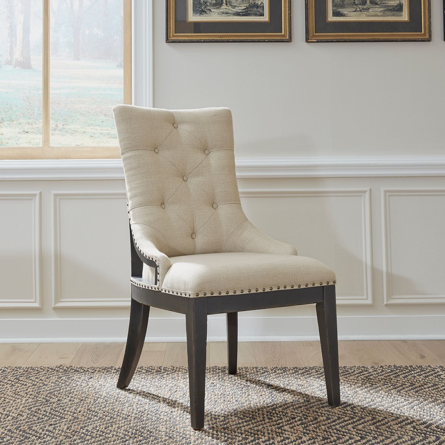 Uph Shelter Side Chair- Black (RTA)