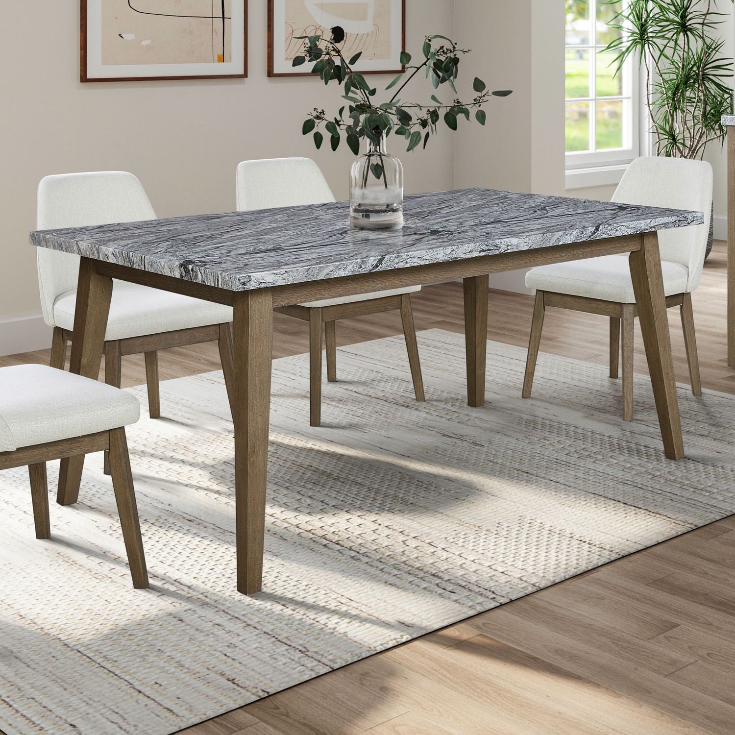 Rectangular Leg Table