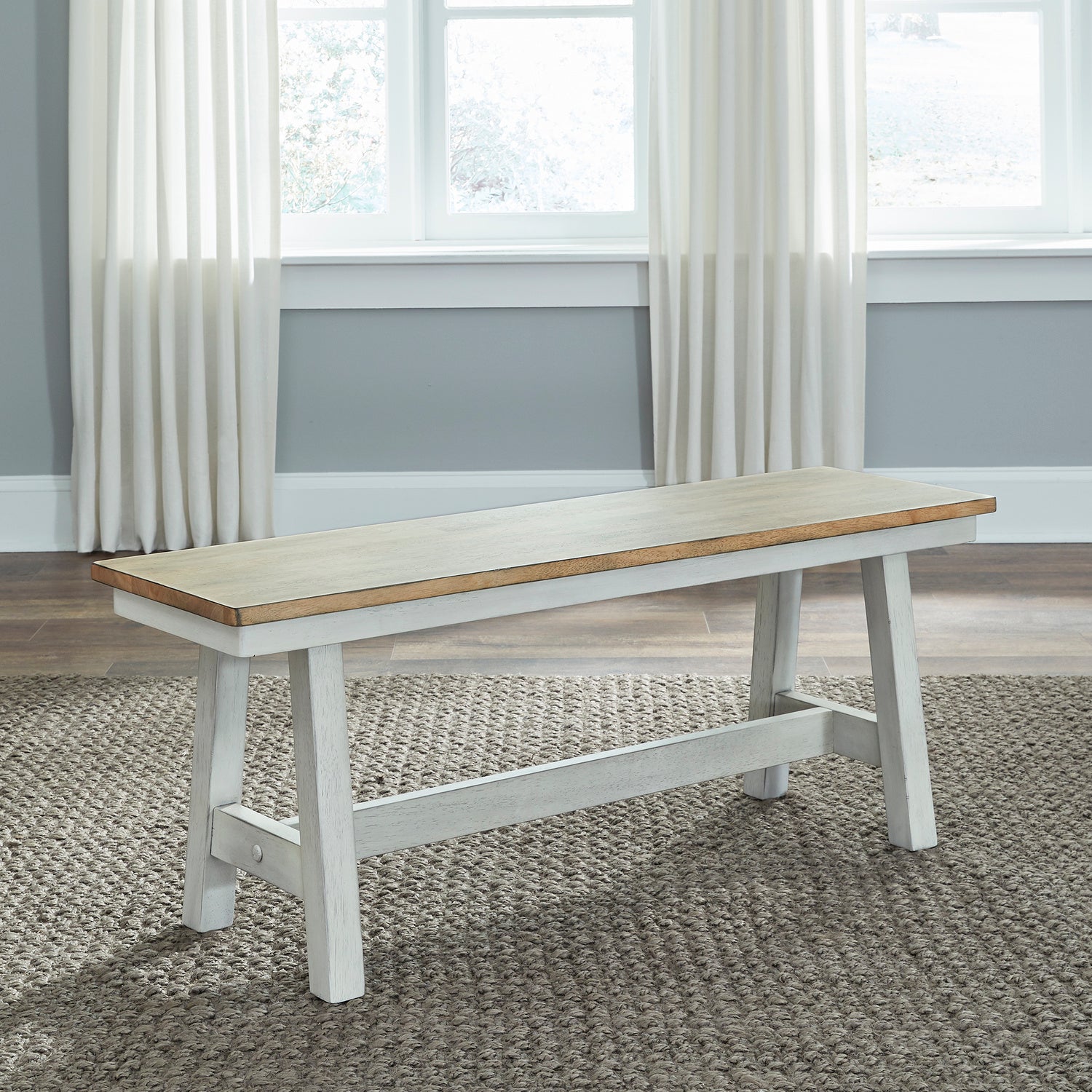 Lindsey Farm Backless Dining Bench