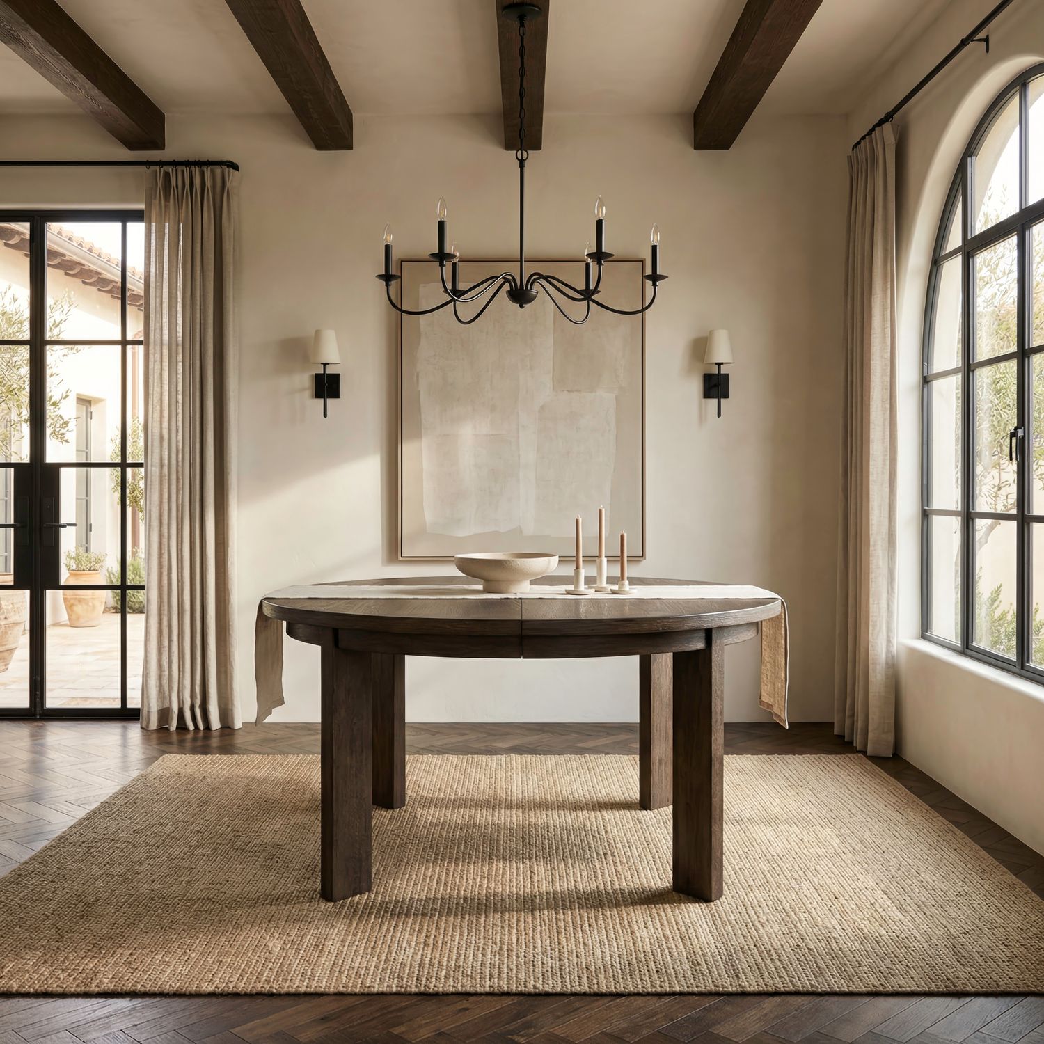 Round Leg Table