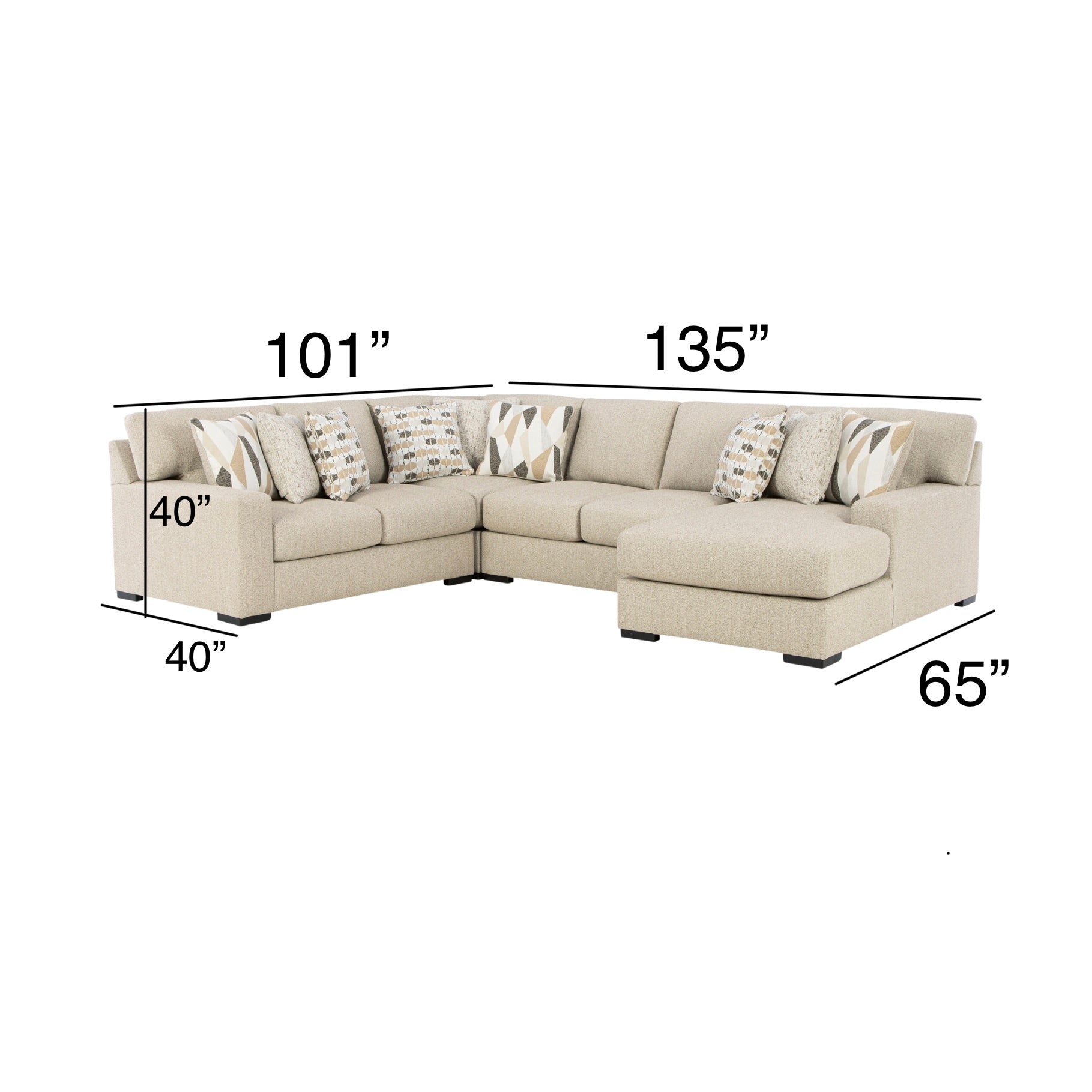 Avalon Sectional - Customizable