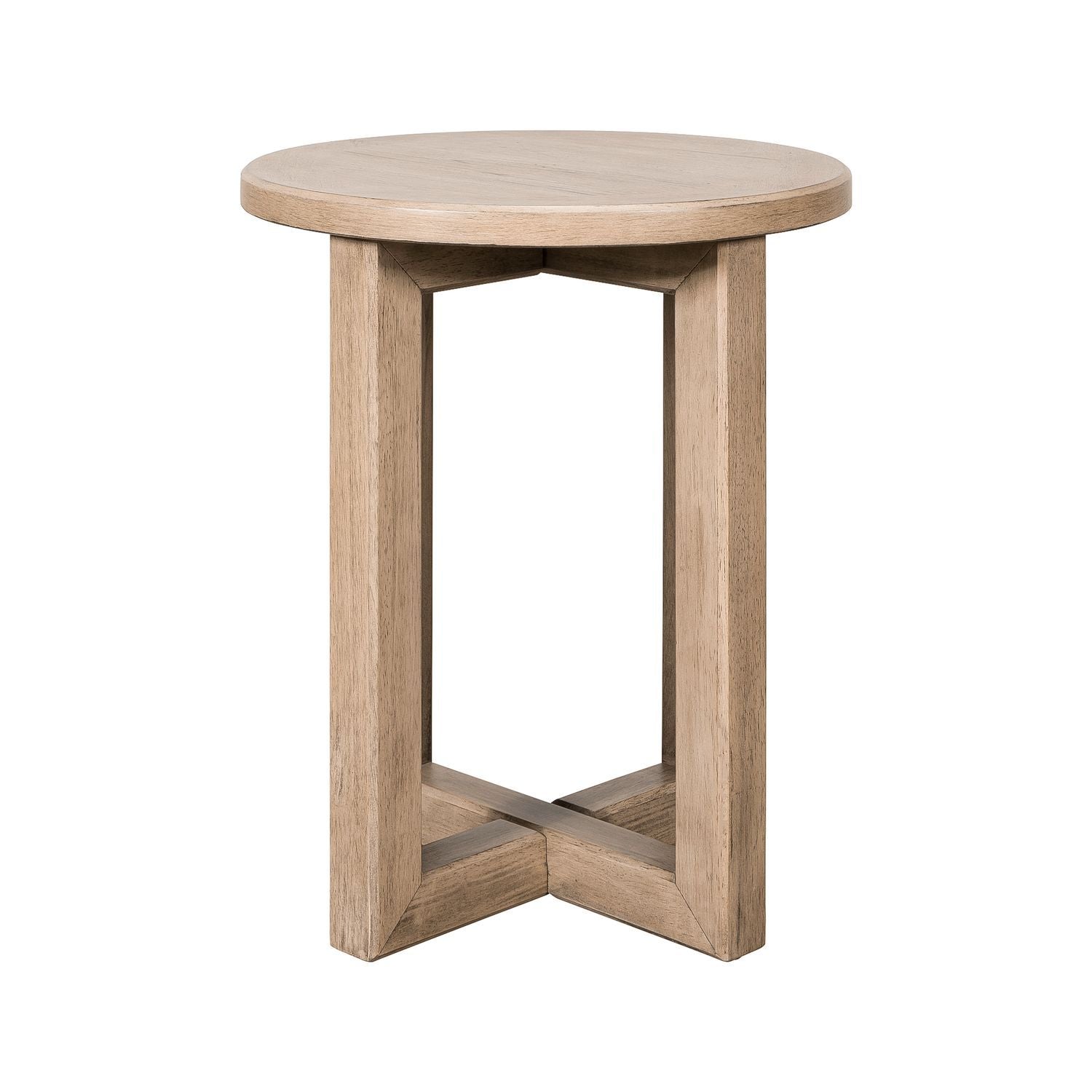 Proximity Place - Chairside Table - Barley Buff