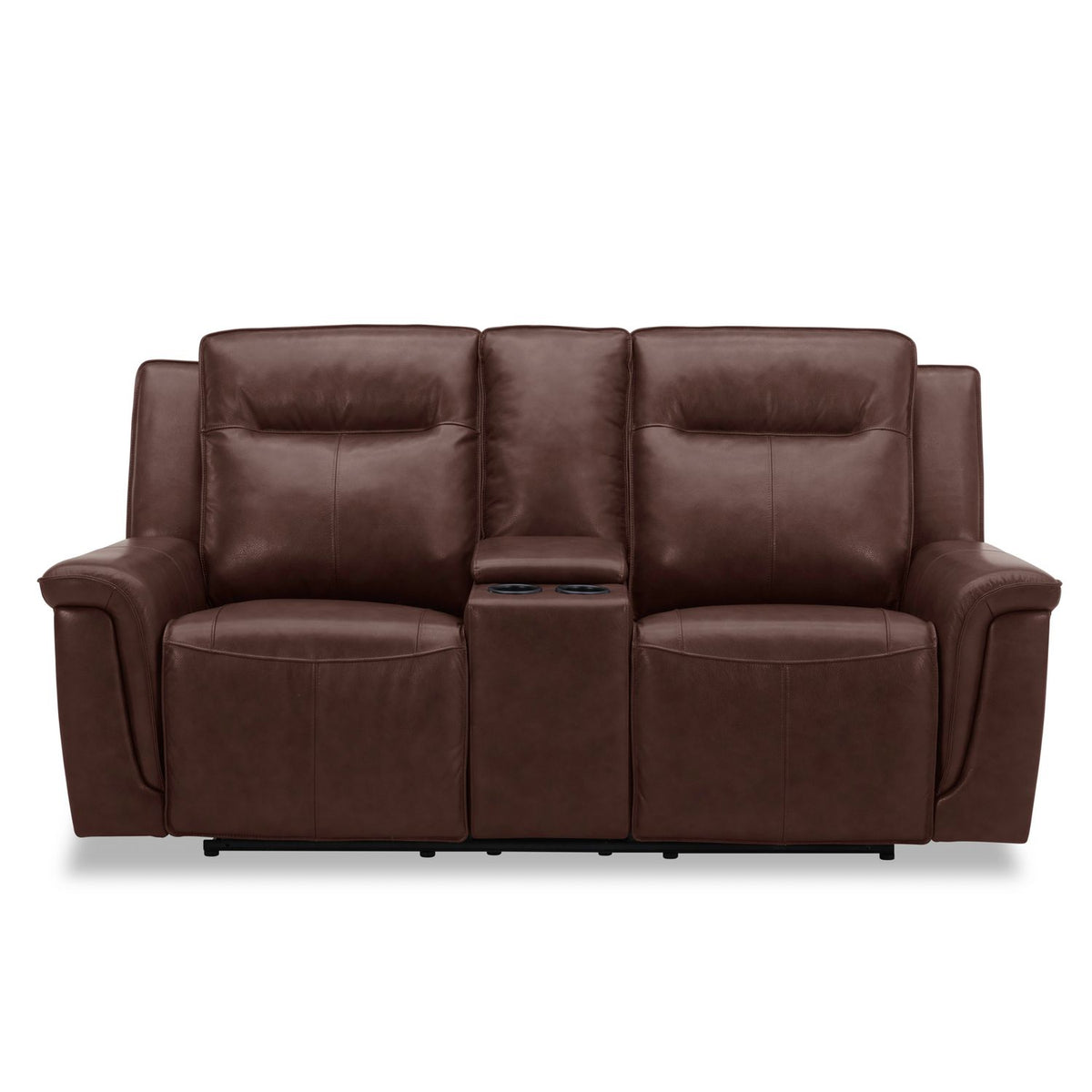 Loveseat w/Console P2 - Cognac