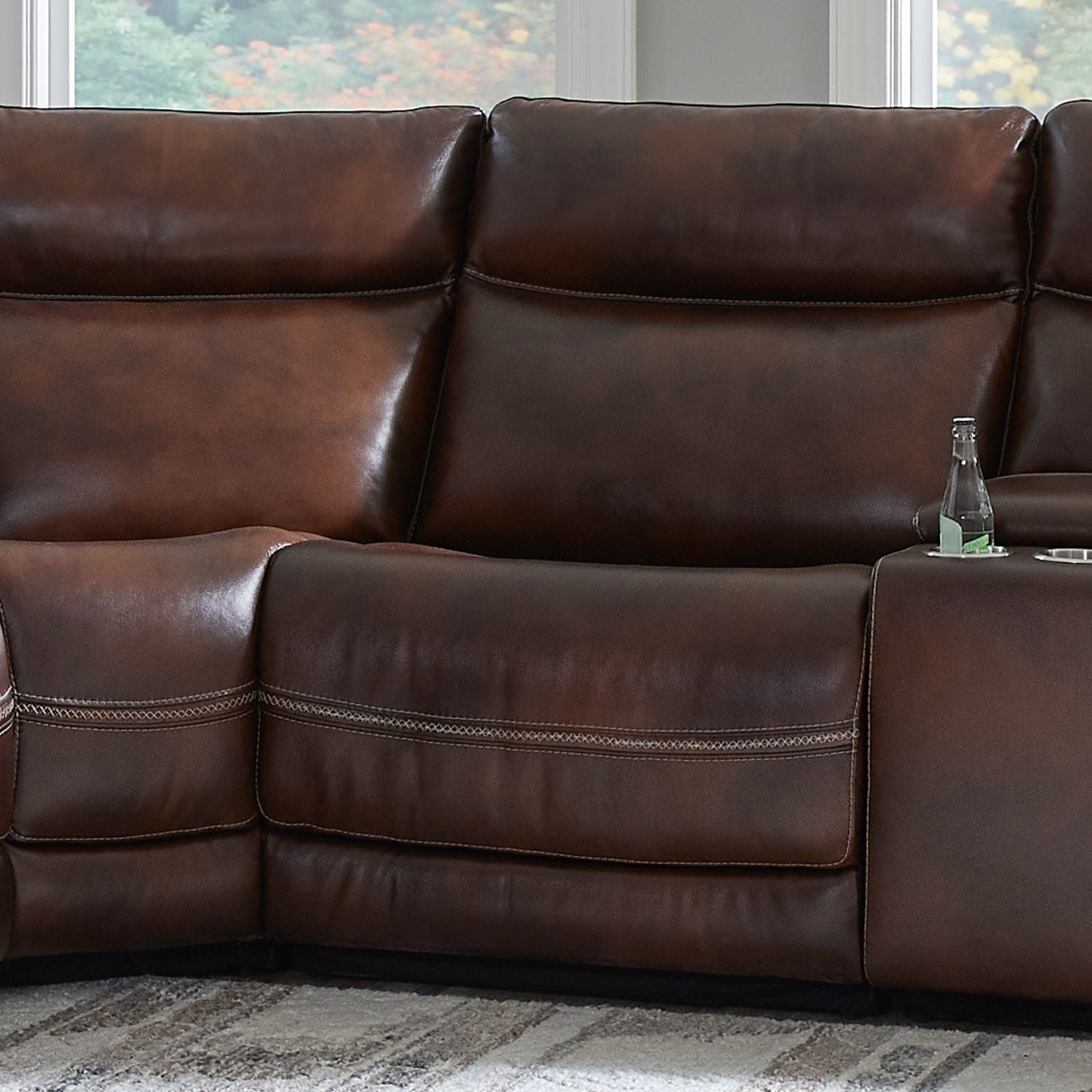 Armless Chair - Cognac