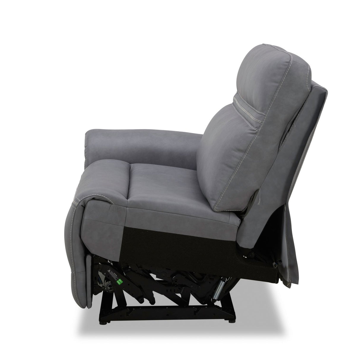 L Arm Recliner P3 & ZG - Blue Gray