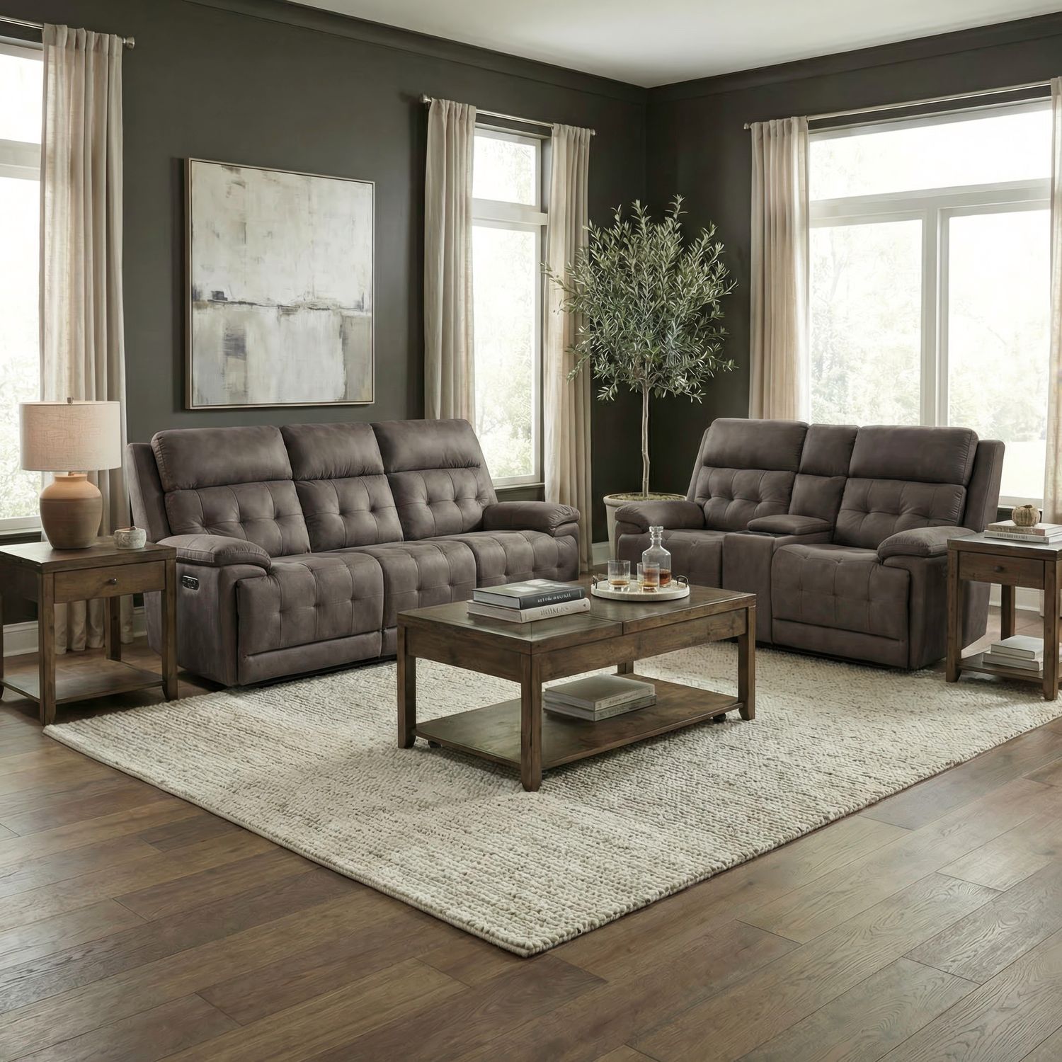 Sofa & Loveseat
