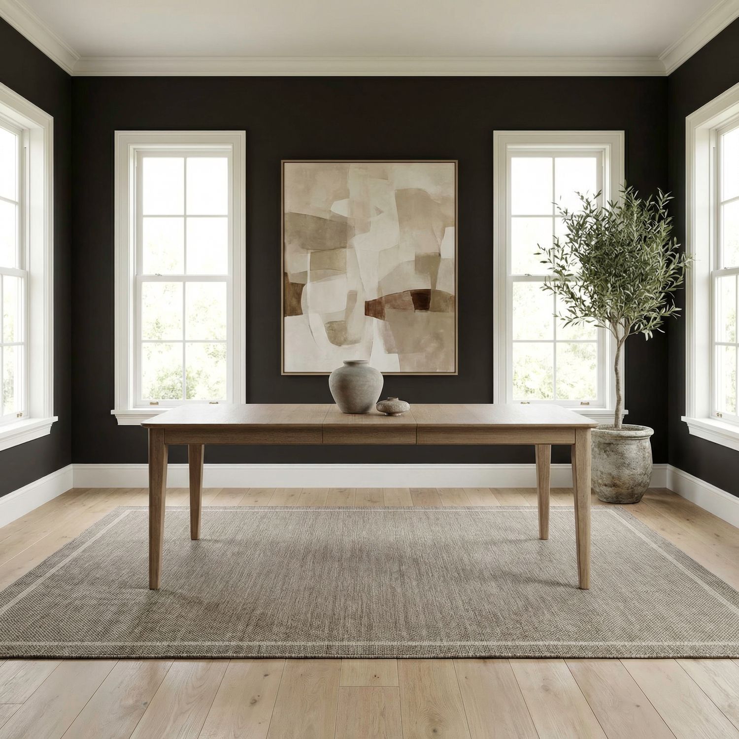Rectangular Leg Table