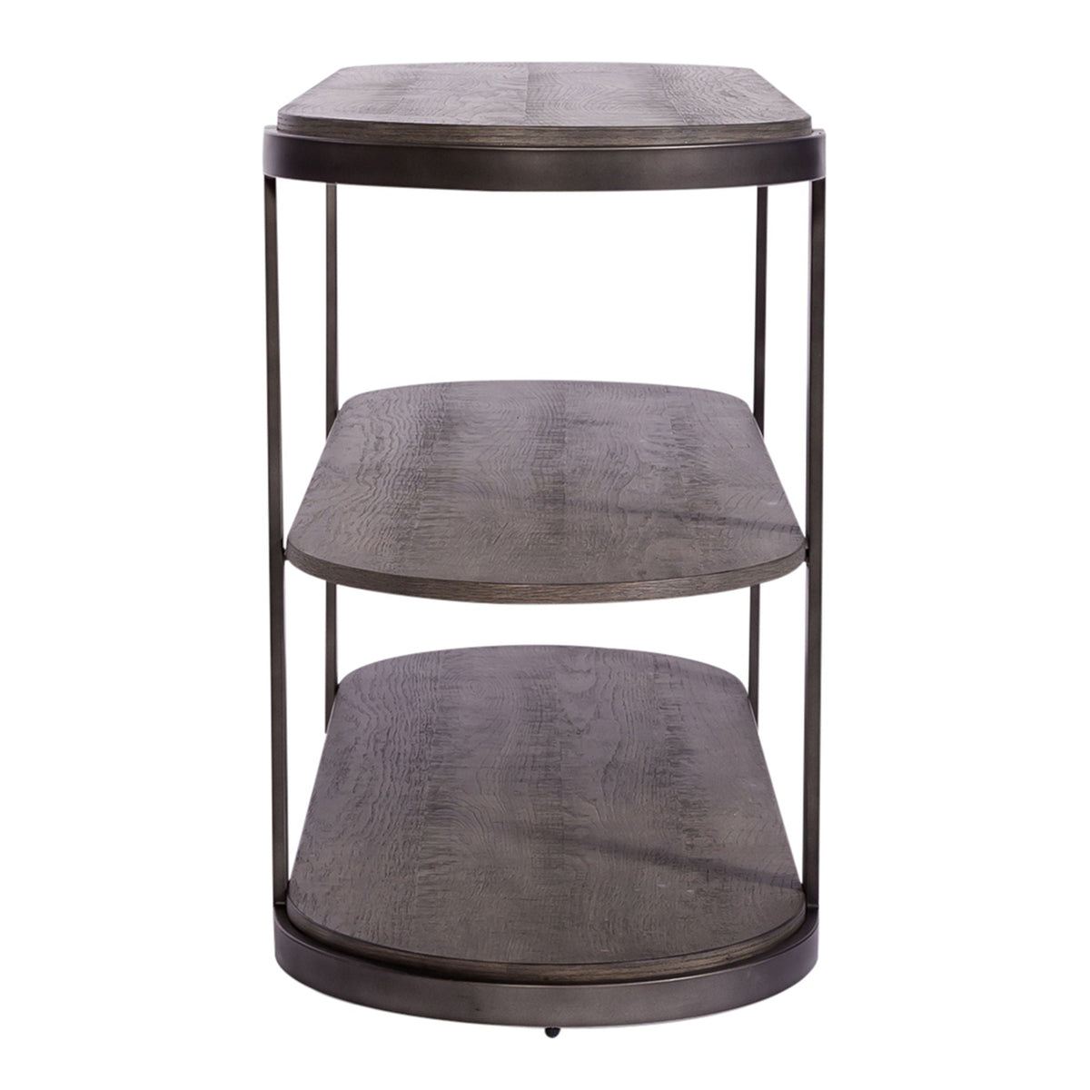 Modern View - Sofa Table - Gauntlet Gray