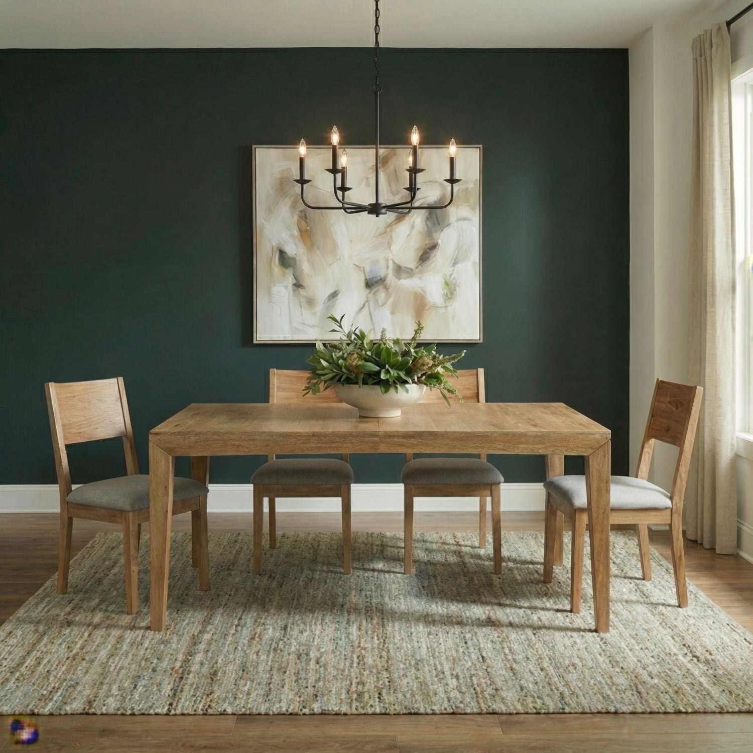 5 Piece Rectangular Table Set