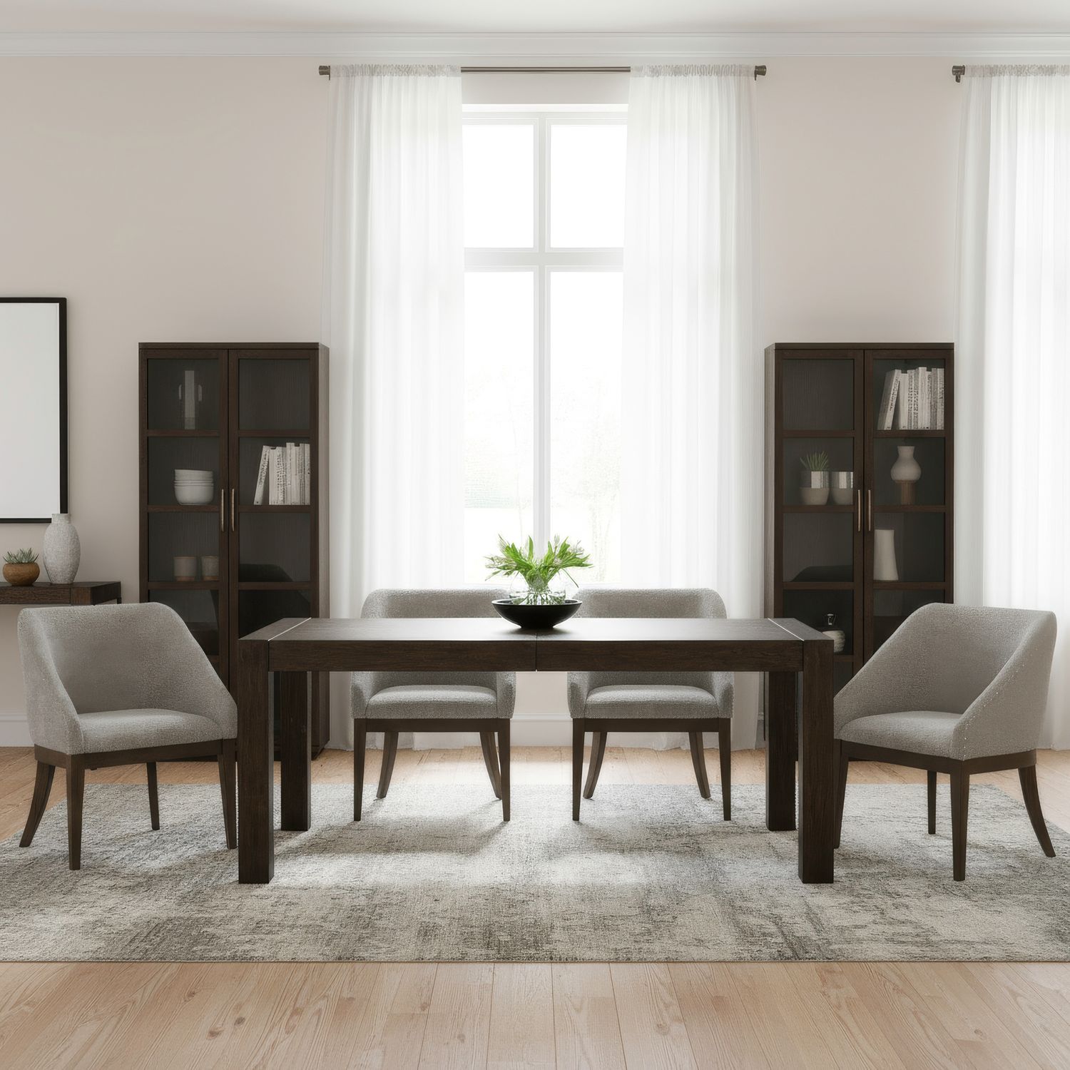 5 Piece Rectangular Table Set