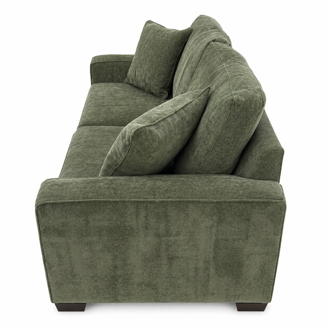 Alton 2 Pc Loveseat in Olive Green