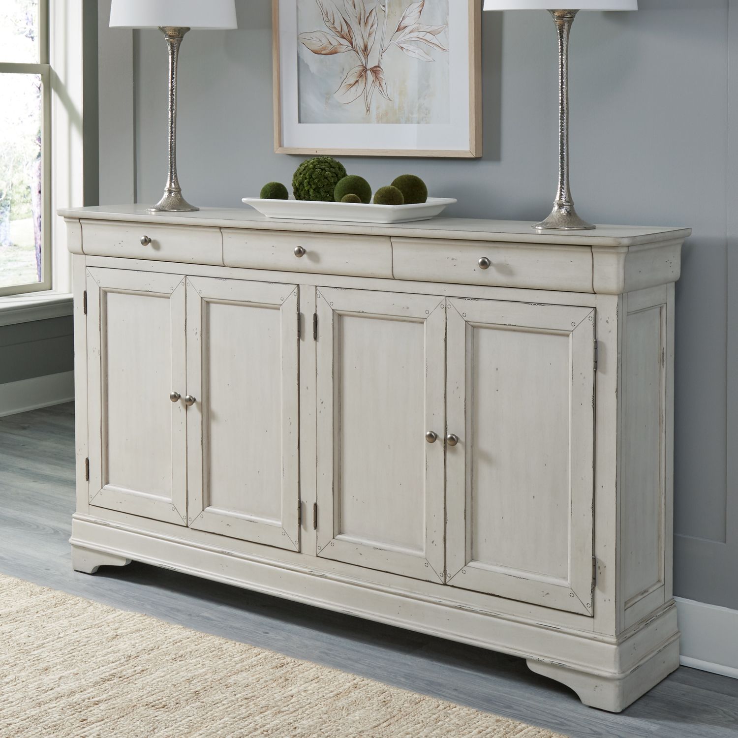 Hall Buffet - White