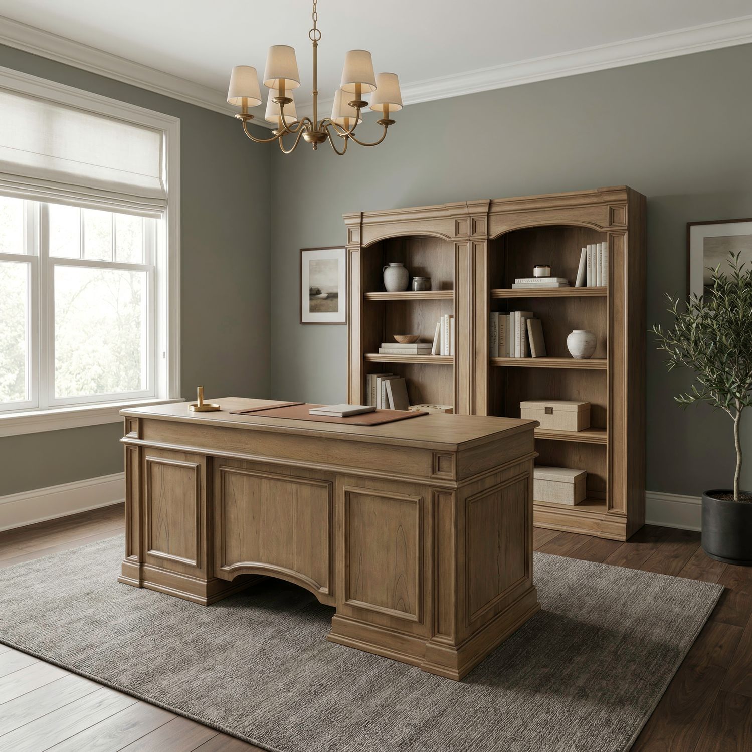 4 Piece Desk Set