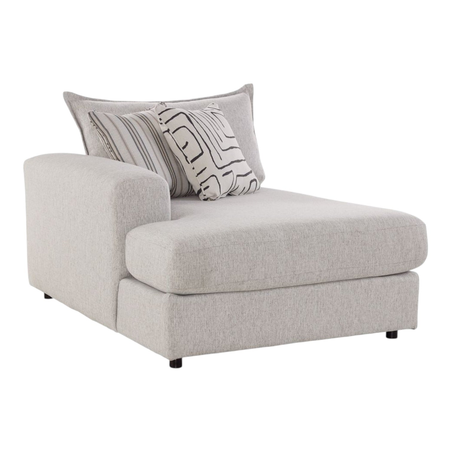 Summit Modular 3 Piece Sectional with Left Arm Facing Chaise