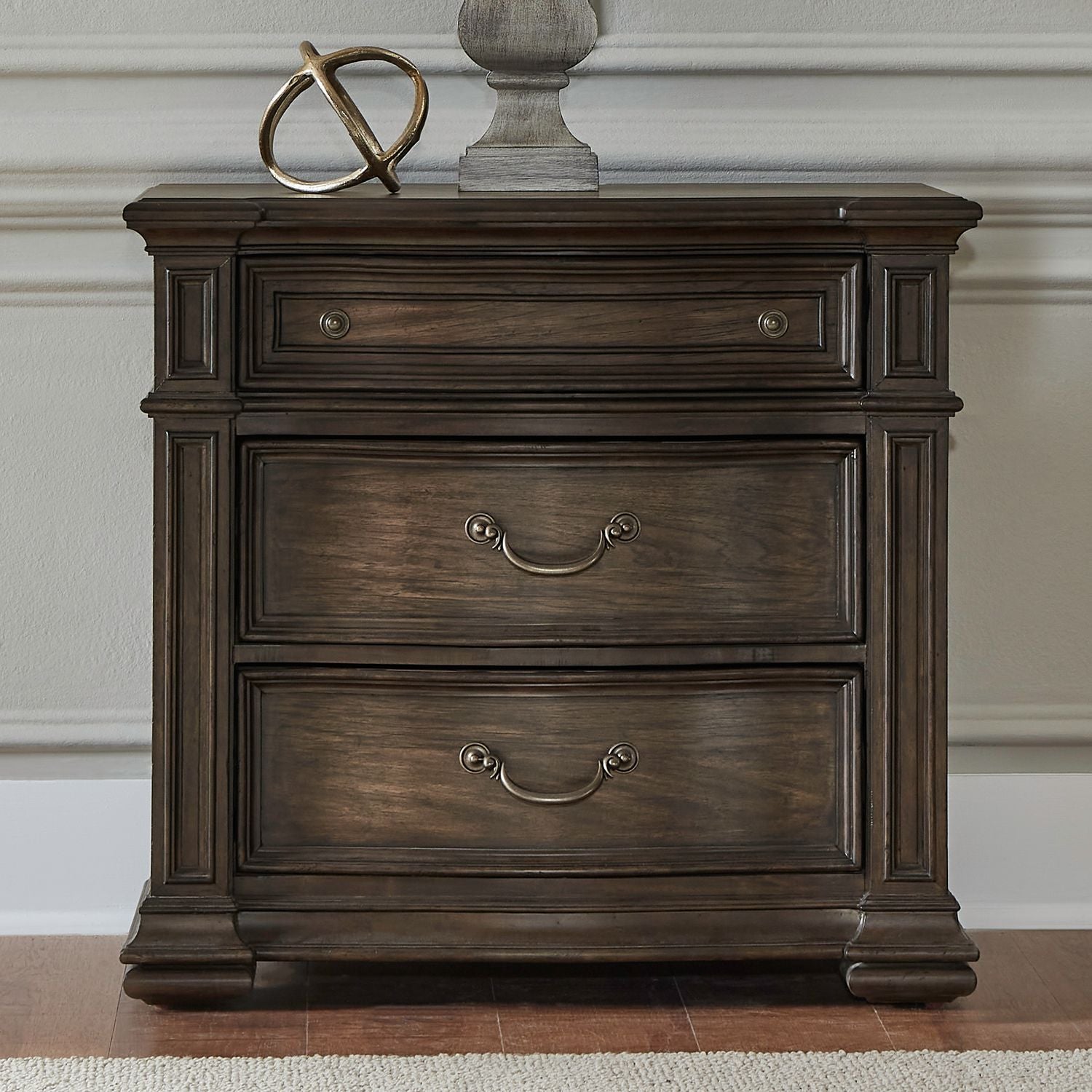Bedside Chest w/ Charging Station