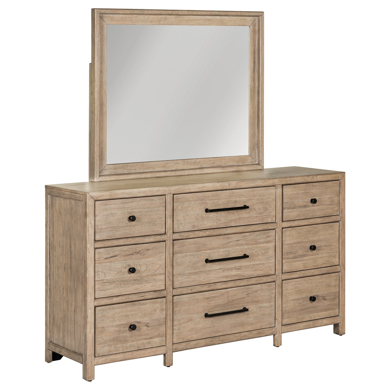 Proximity Place 9-Drawer Dresser with Mirror