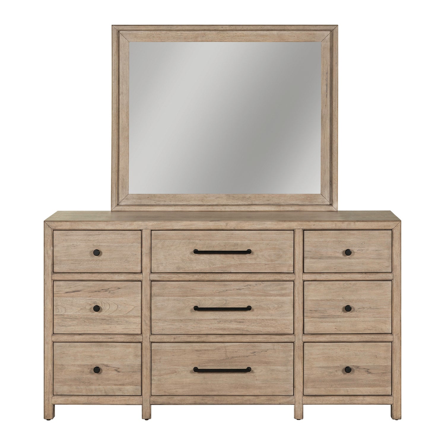 Proximity Place 9-Drawer Dresser with Mirror