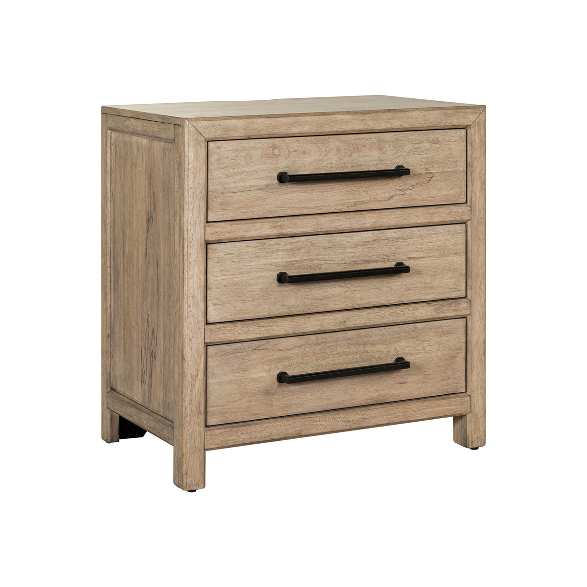 Proximity Place 3-Drawer Nightstand with Charging Station