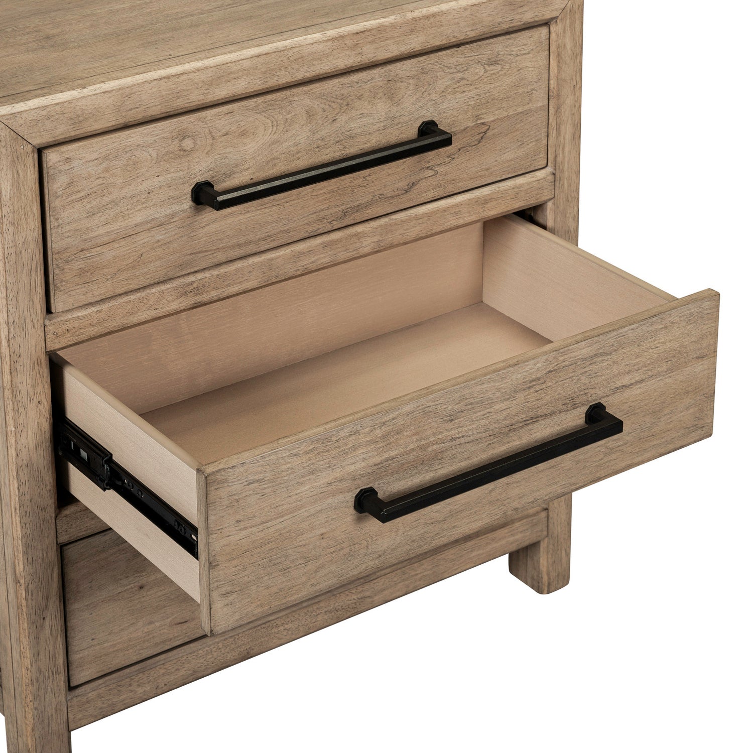 Proximity Place 3-Drawer Nightstand with Charging Station