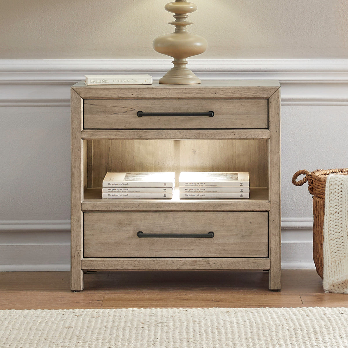 Proximity Place Bedside Chest with Charging Station