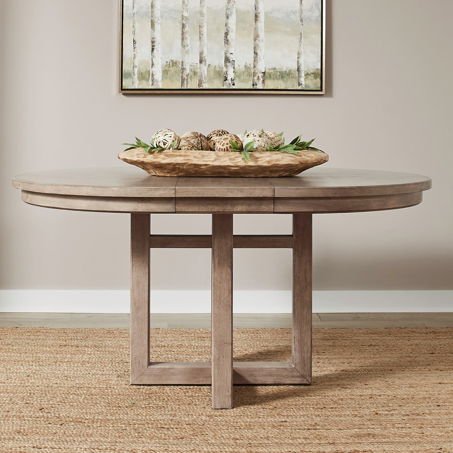 Proximity Place Pedestal Dining Table Set