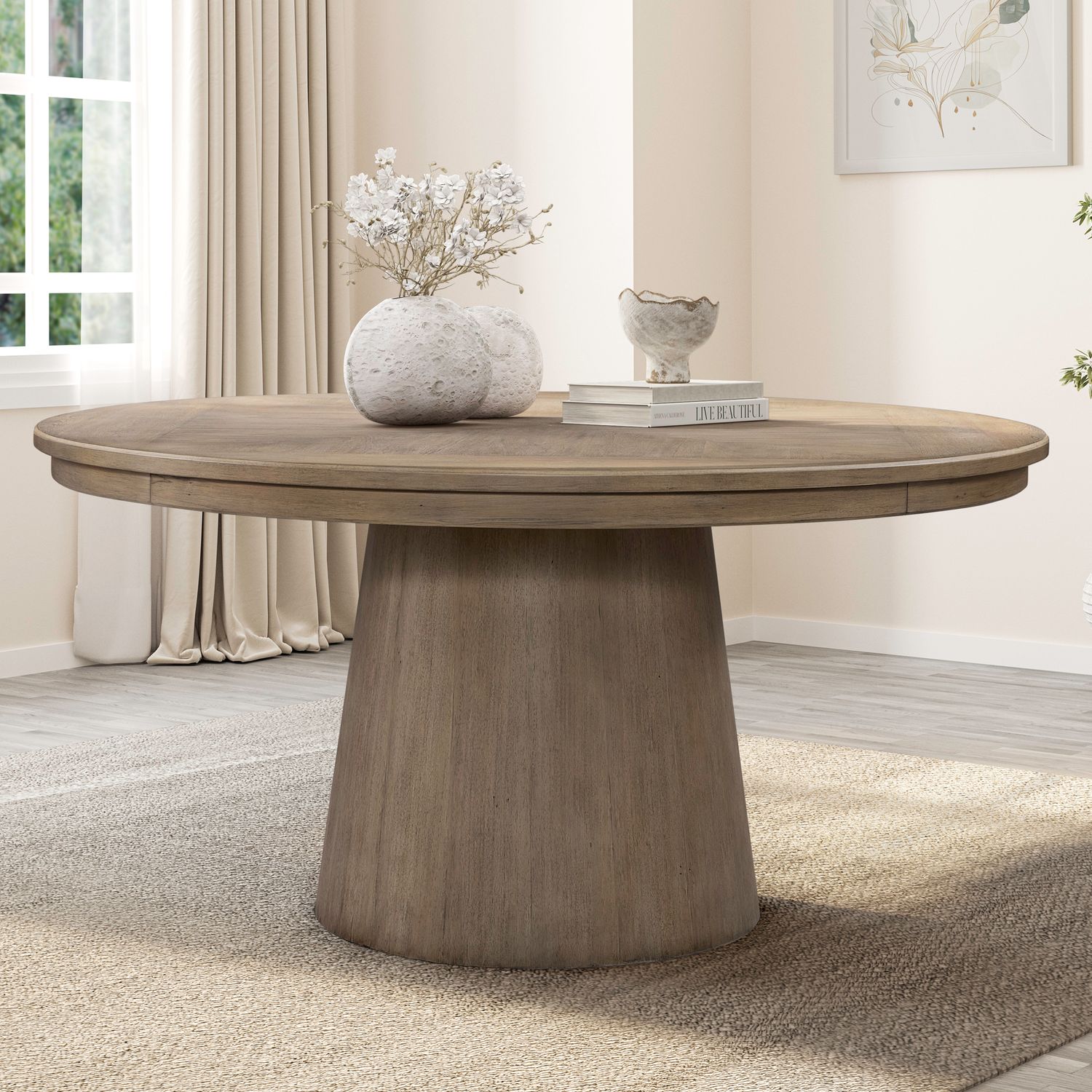 Round Ped Table Set