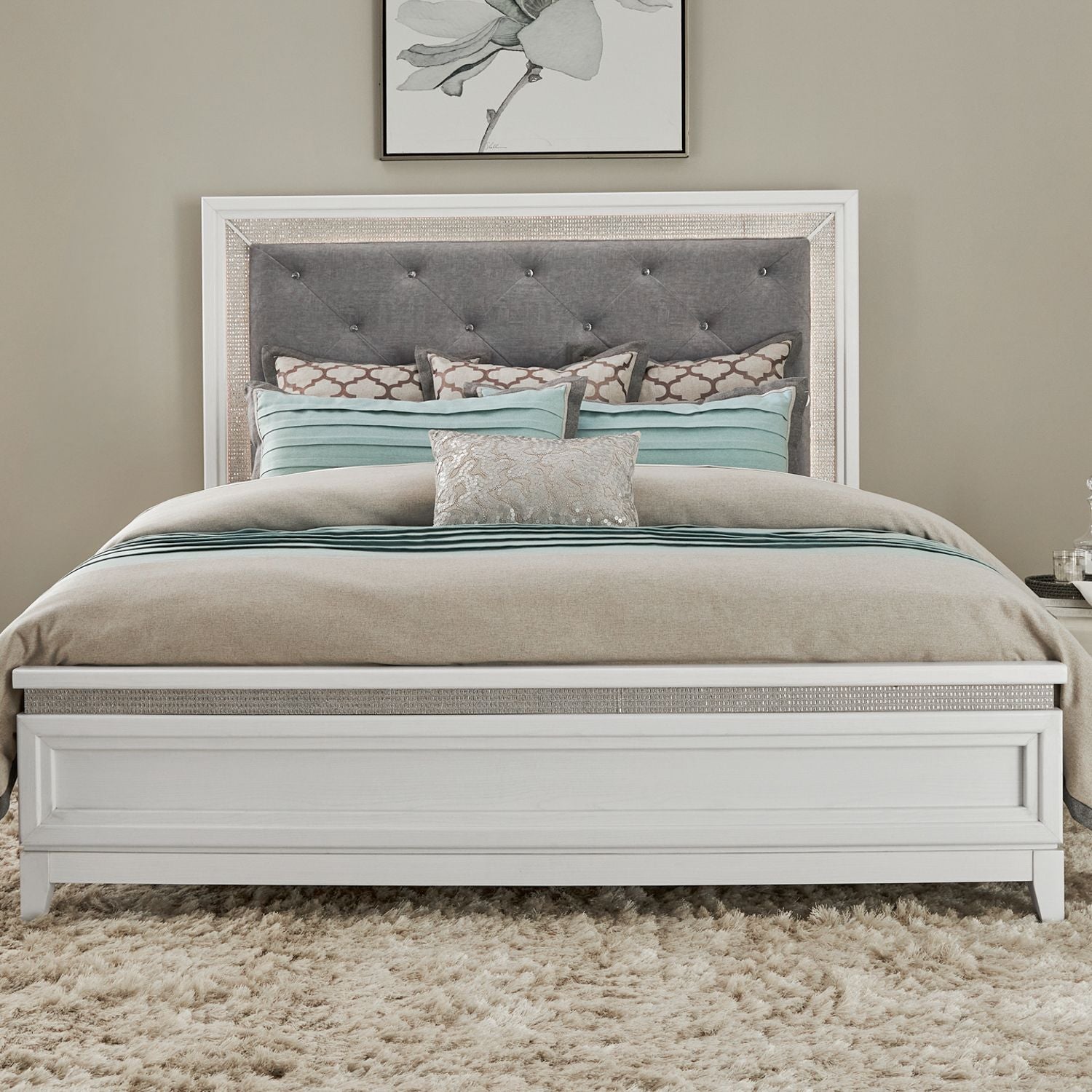 King California Uph Bed