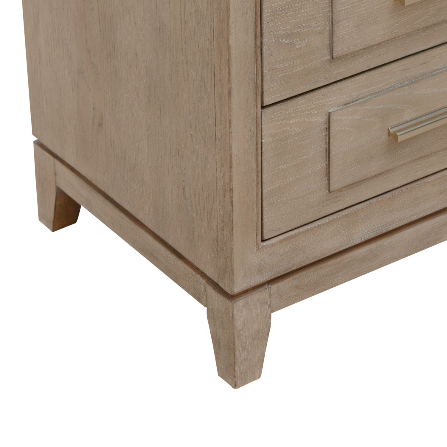 Brentwood 3 Drawer Nightstand with Charging Station